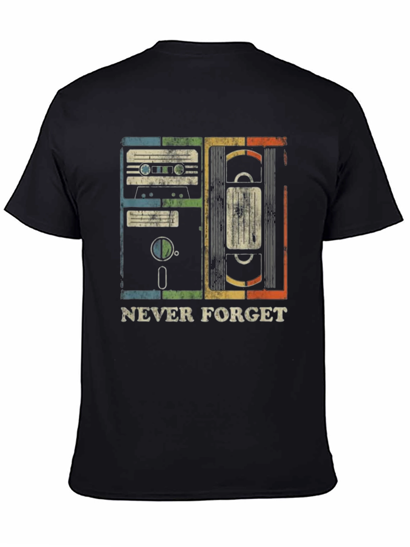 Retro Tech Never Forget Graphic Tee