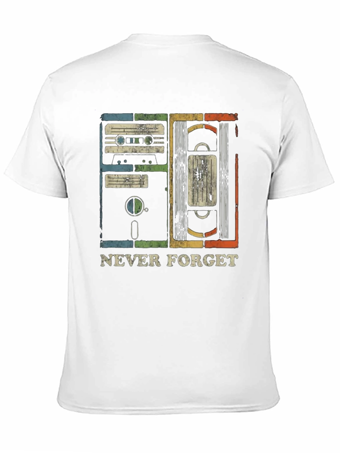 Retro Tech Never Forget Graphic Tee