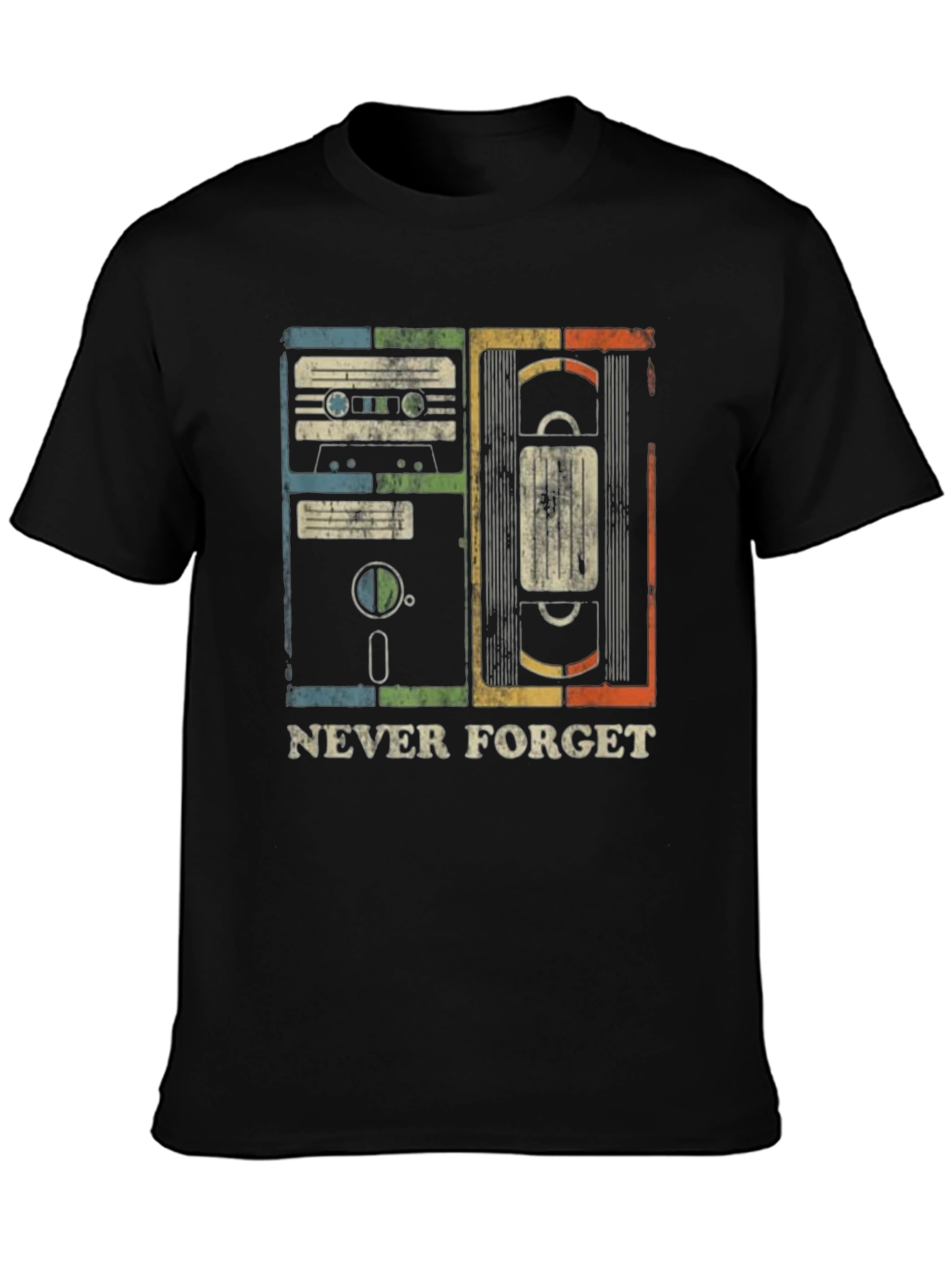 Retro Tech Never Forget Graphic Tee