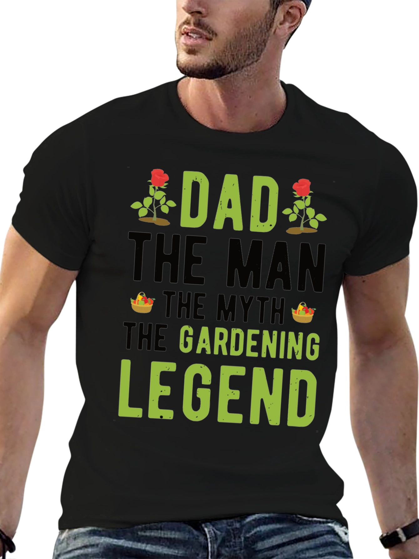 Dad The Gardening Legend T-Shirt - Perfect Gift!