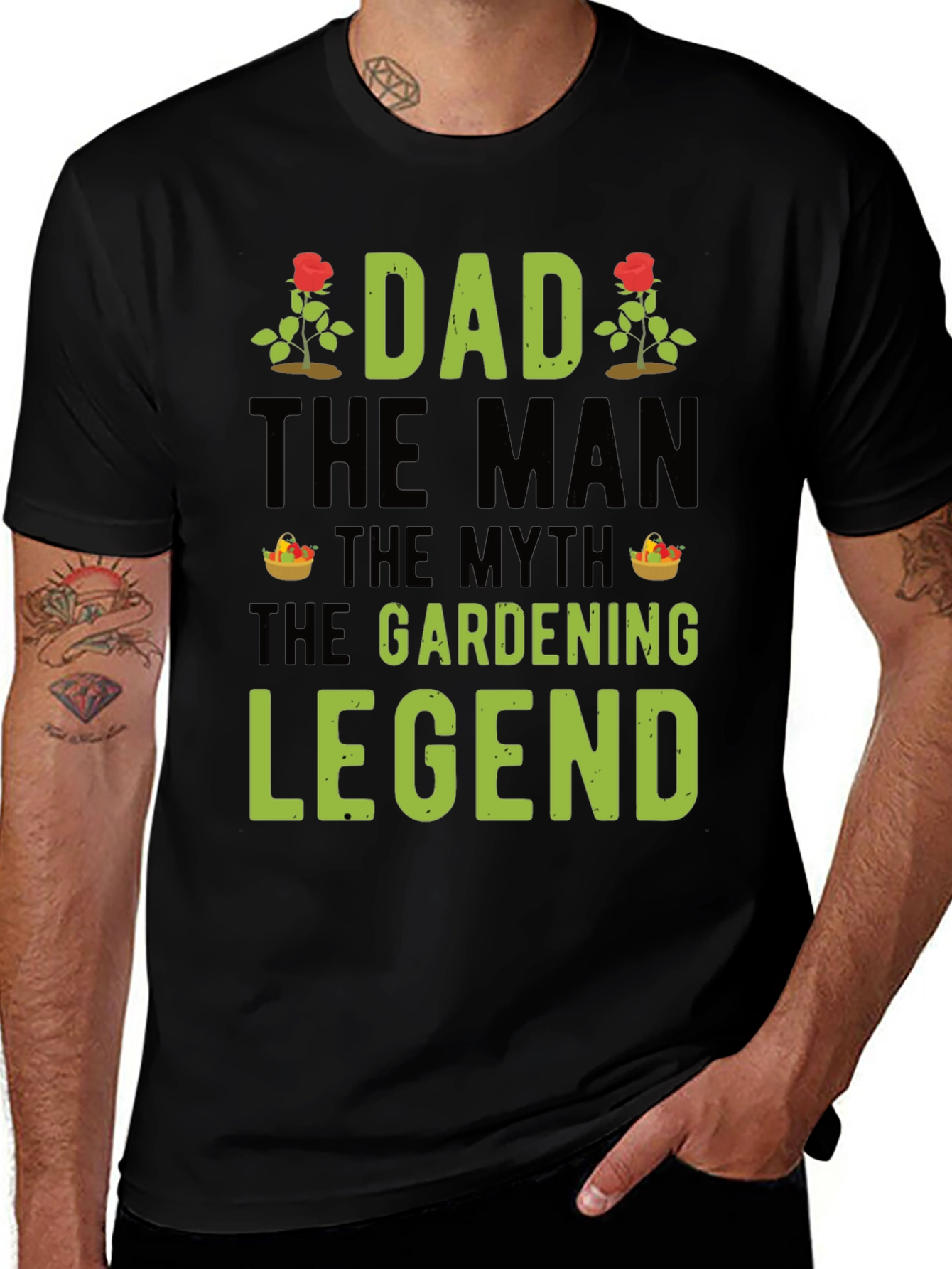 Dad The Gardening Legend T-Shirt - Perfect Gift!