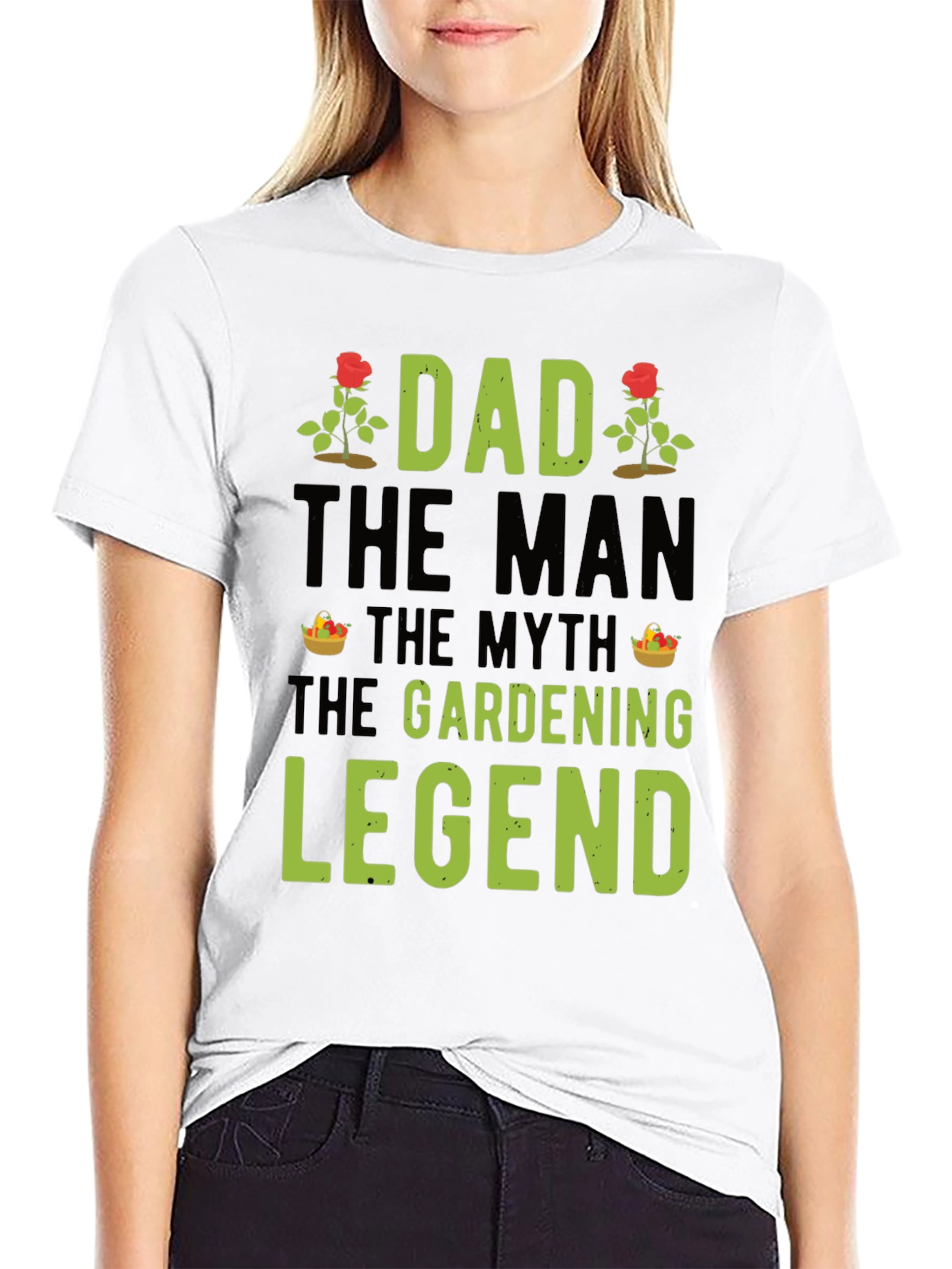 Dad The Gardening Legend T-Shirt - Perfect Gift!
