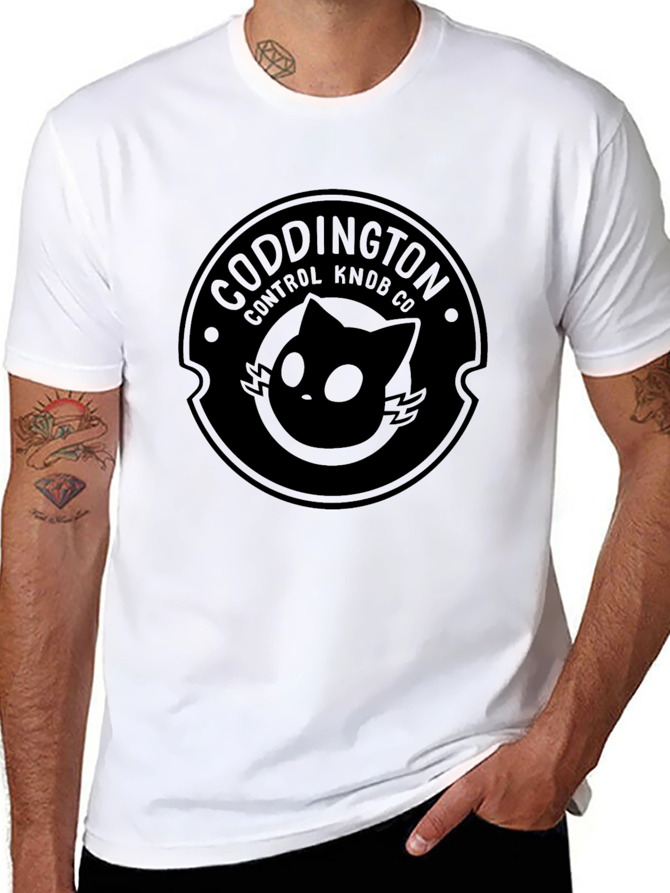 Coddington Control Knob Co. Black T-Shirt