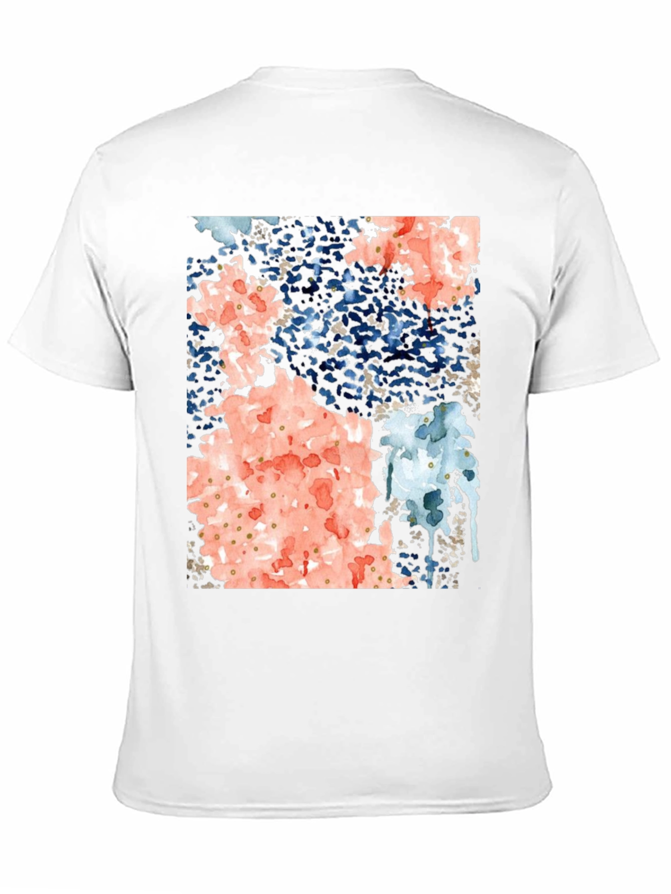 Abstract Art Black Tee Shirt