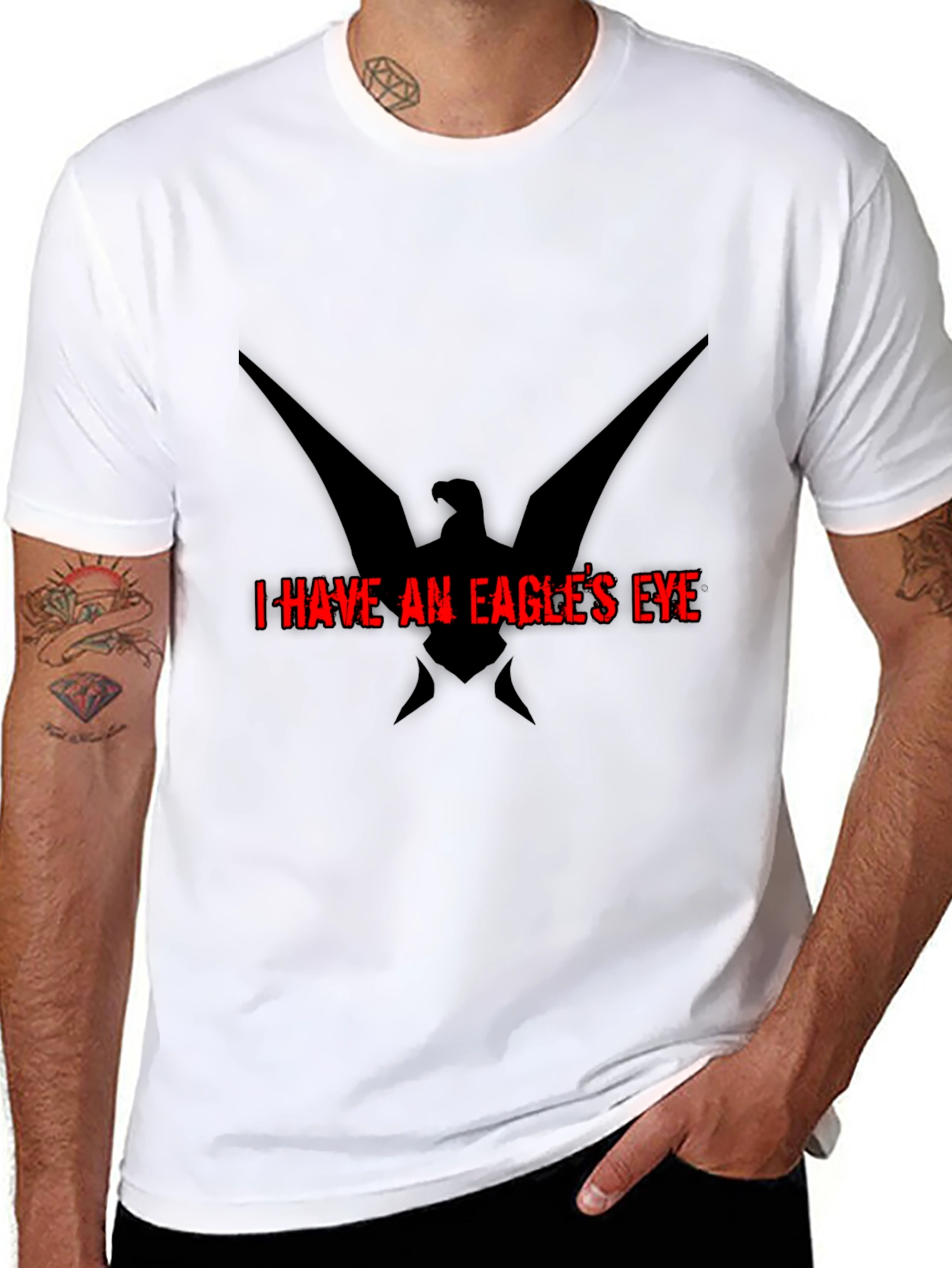 Eagle Eye T-Shirt - Stylish Graphic Tee