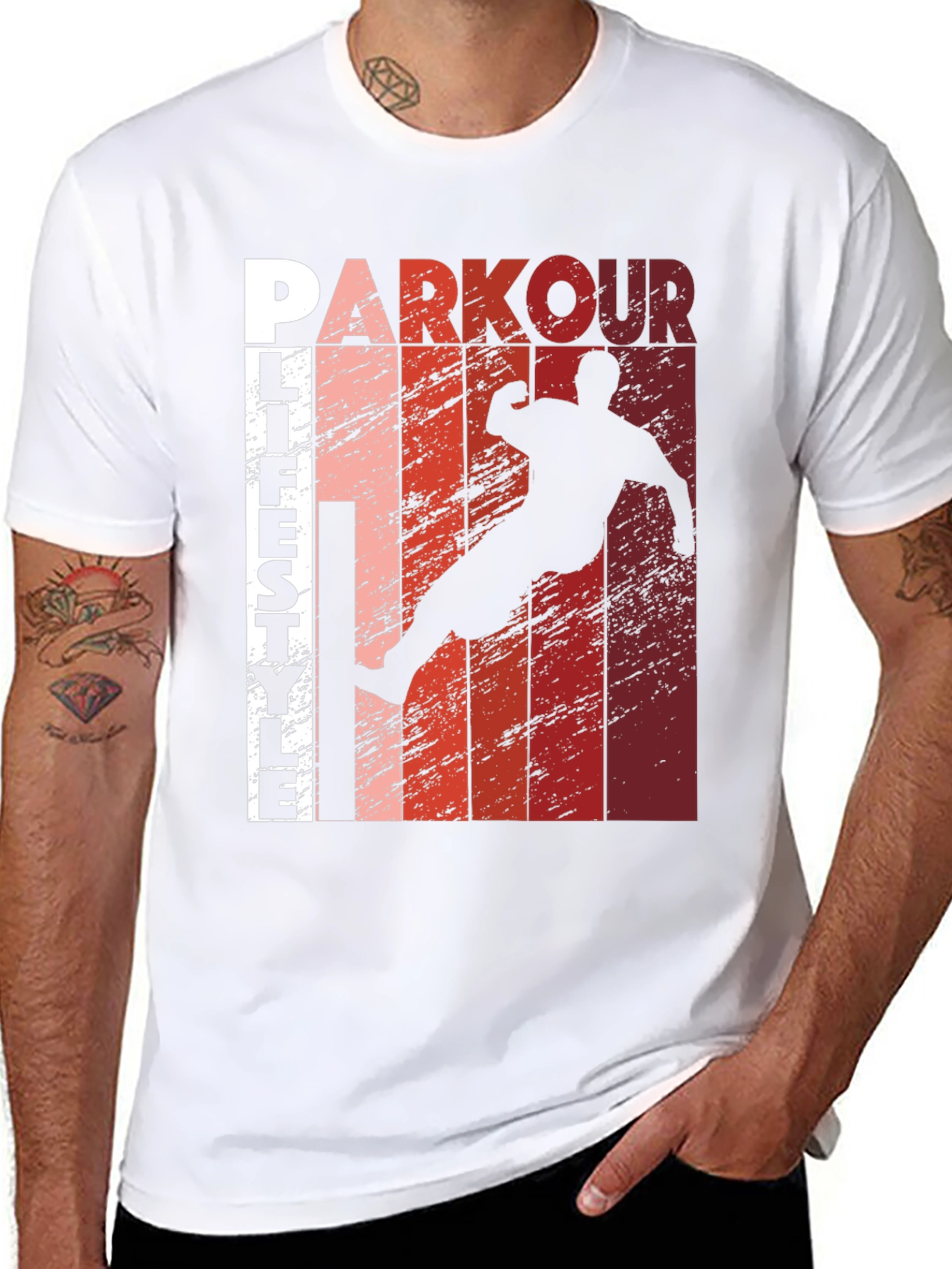 Parkour Lifestyle Graphic Tee