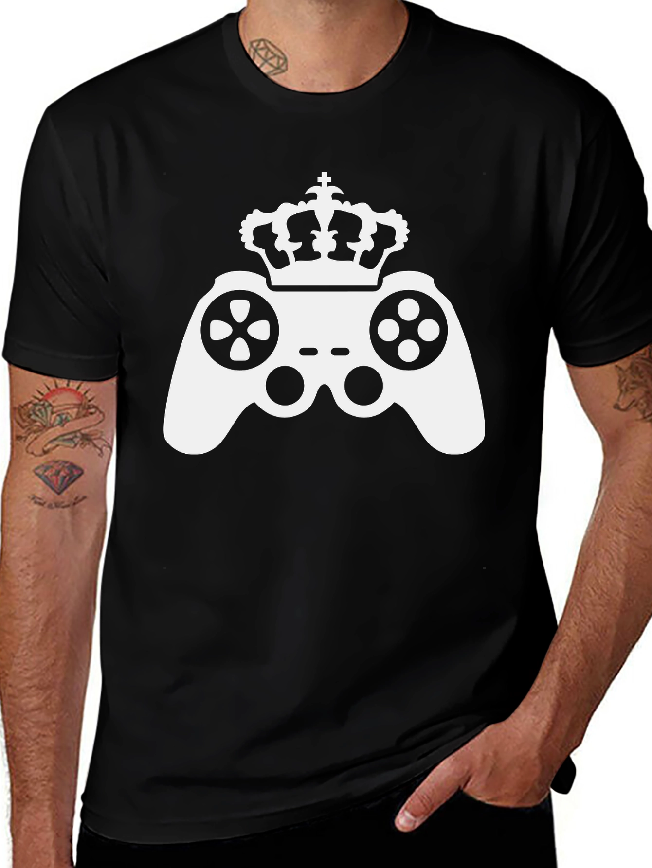 Gaming Royalty Black T-Shirt