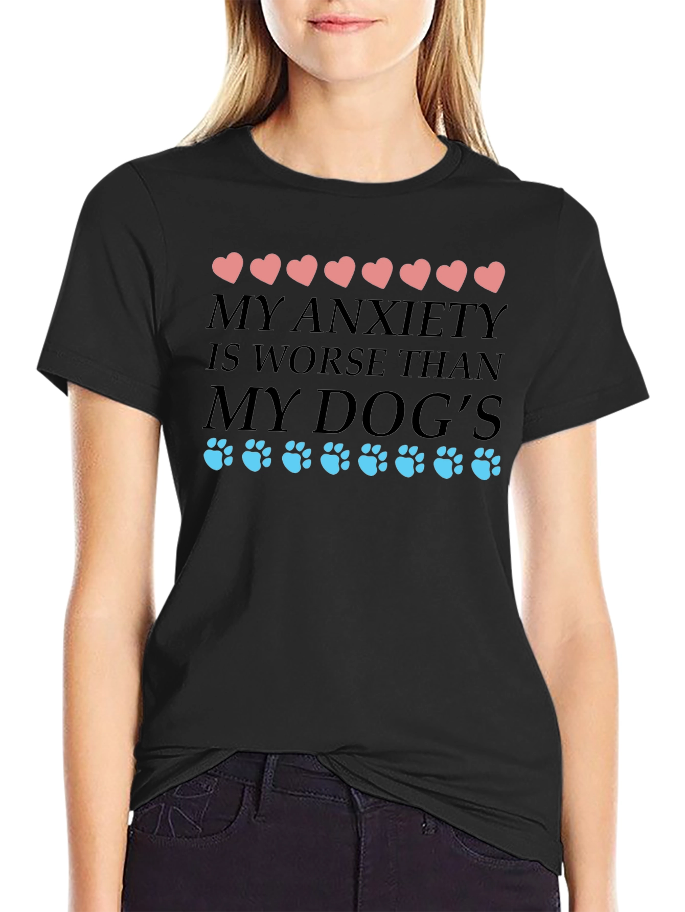 Anxiety Dog Lover T-Shirt