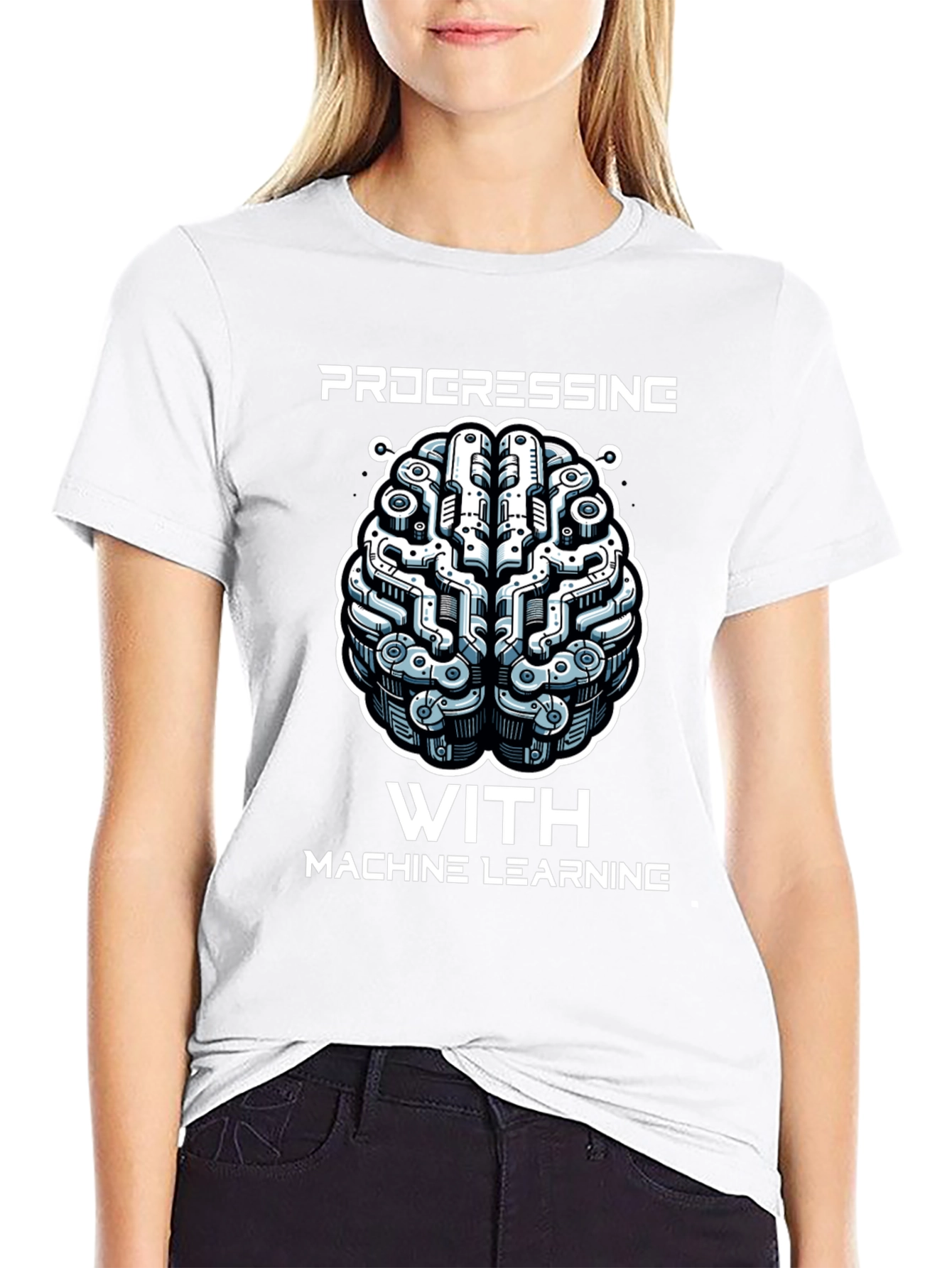 Progressing with Machine Learning T-Shirt