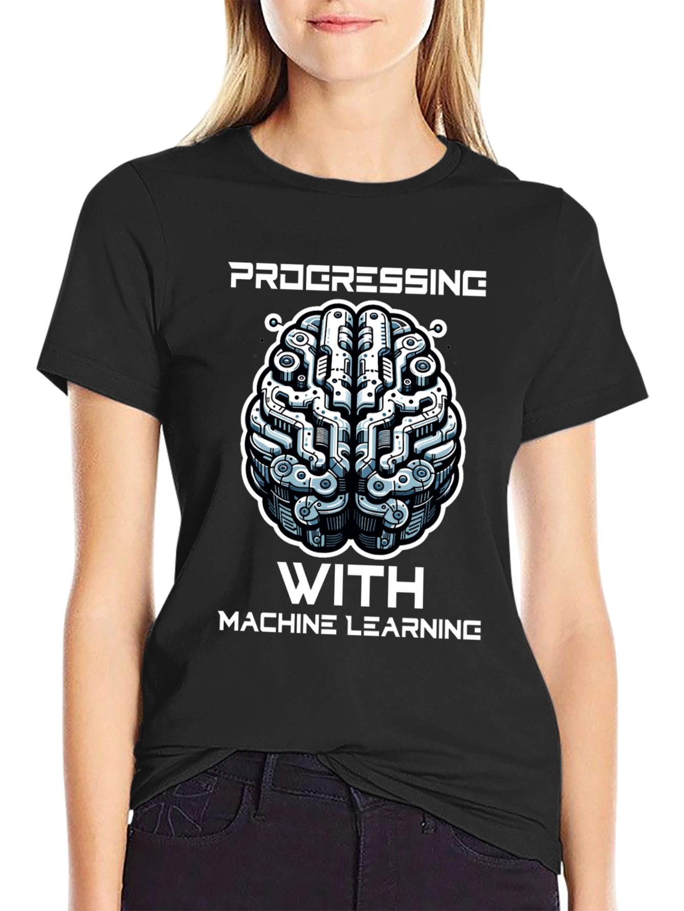 Progressing with Machine Learning T-Shirt
