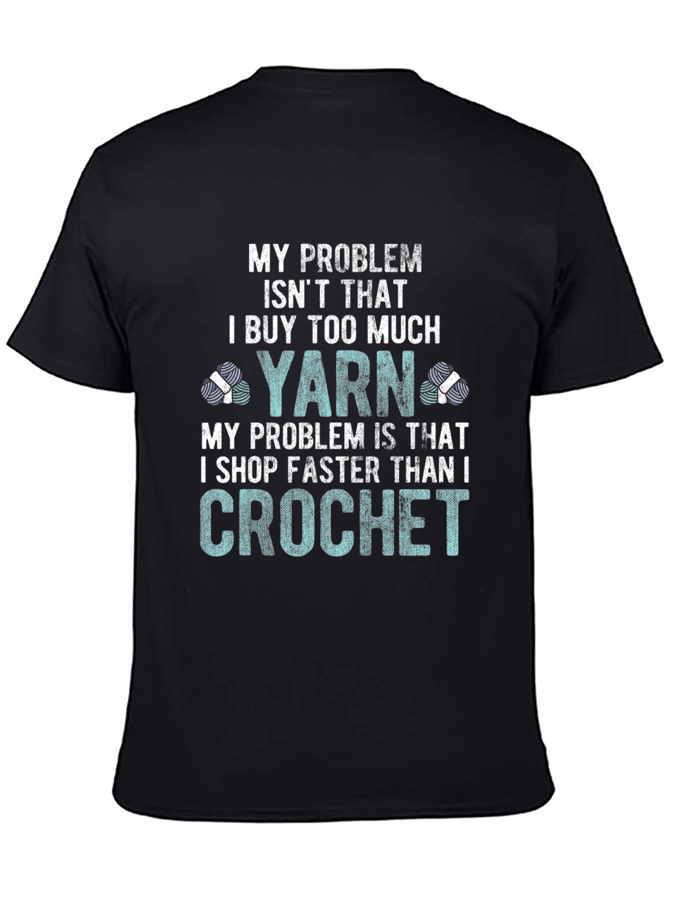 Funny Crochet T-Shirt - Yarn Lover Tee