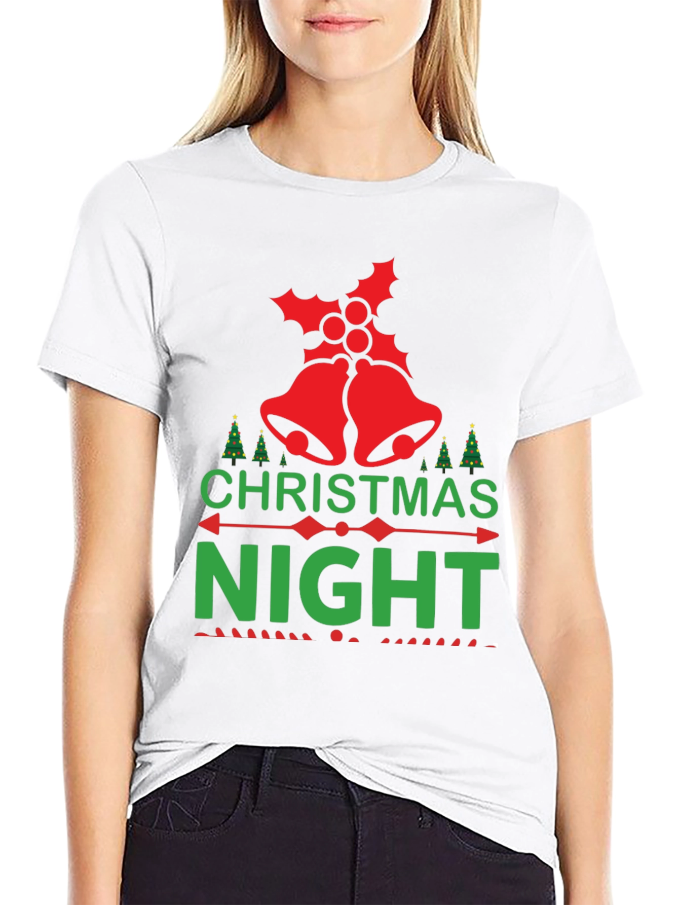 Christmas Night Graphic Tee