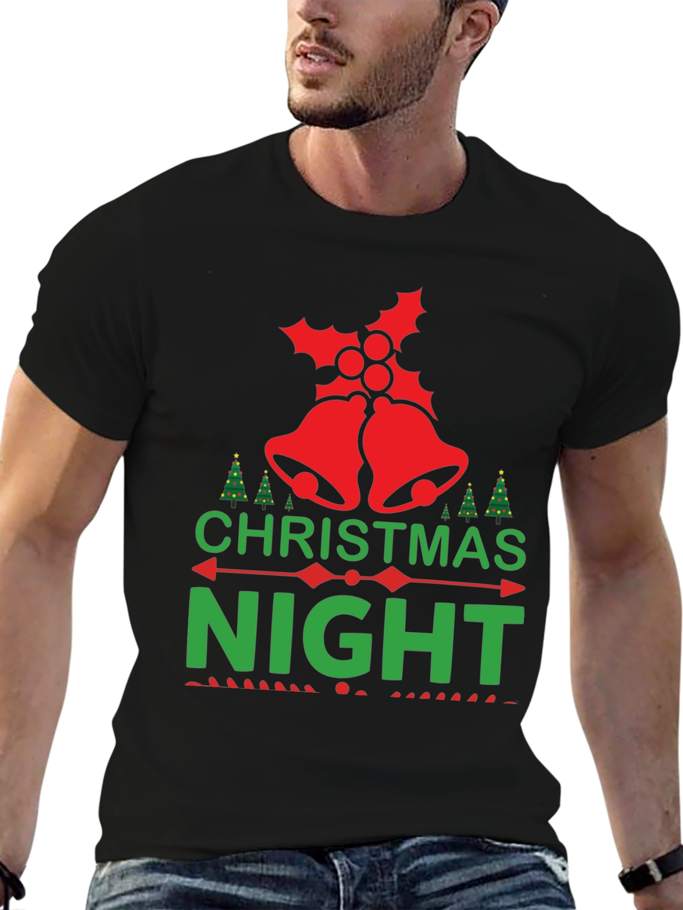 Christmas Night Graphic Tee