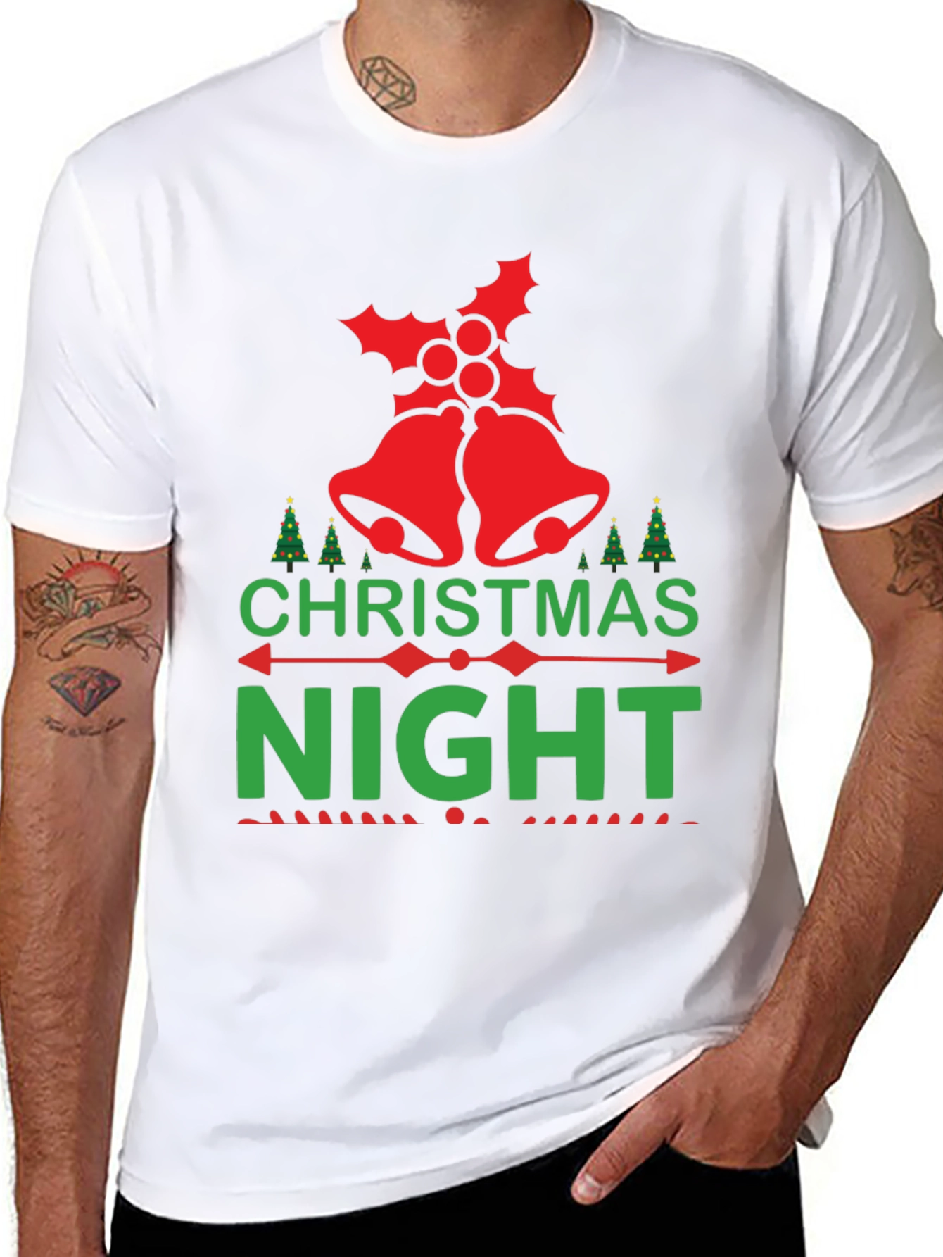 Christmas Night Graphic Tee