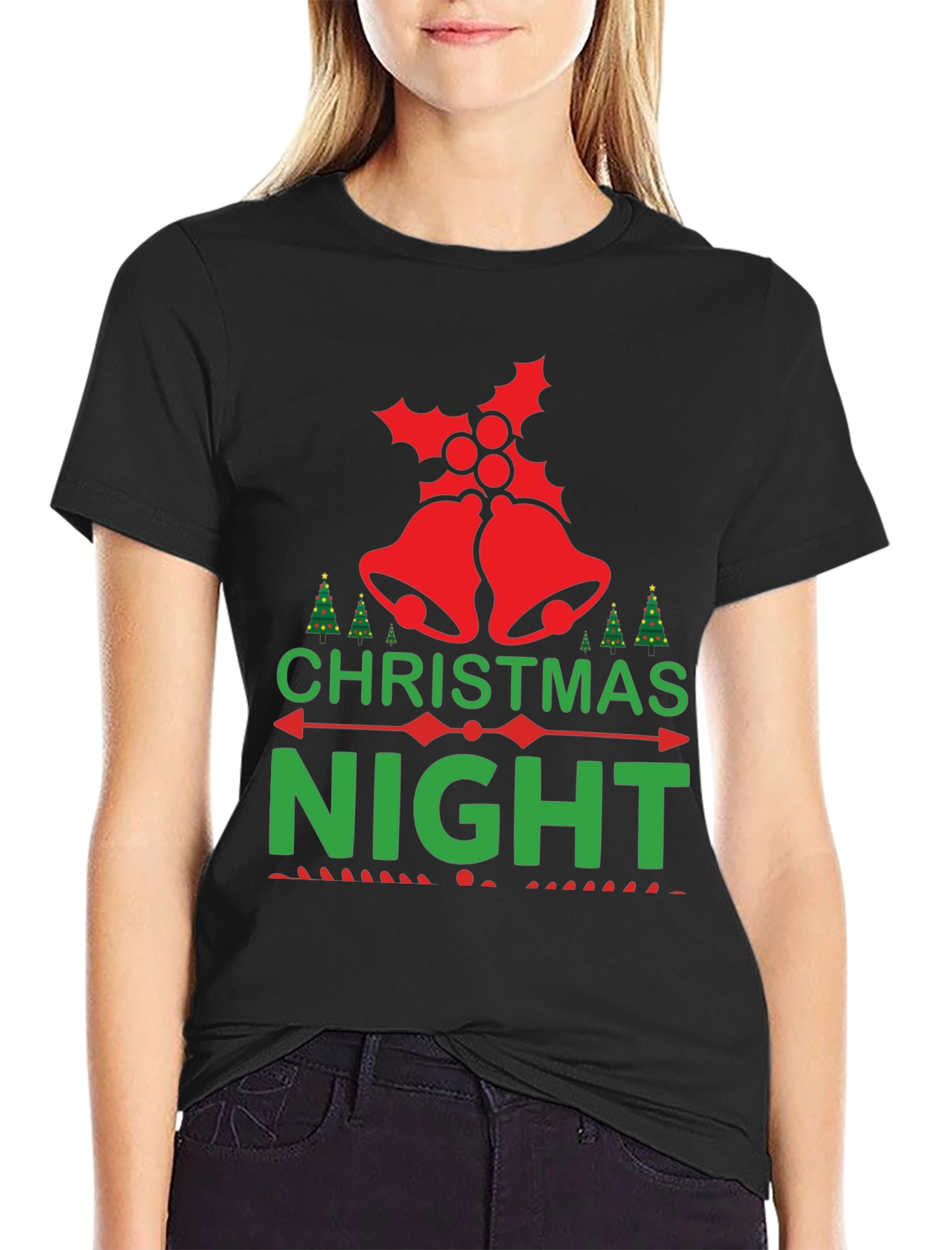 Christmas Night Graphic Tee