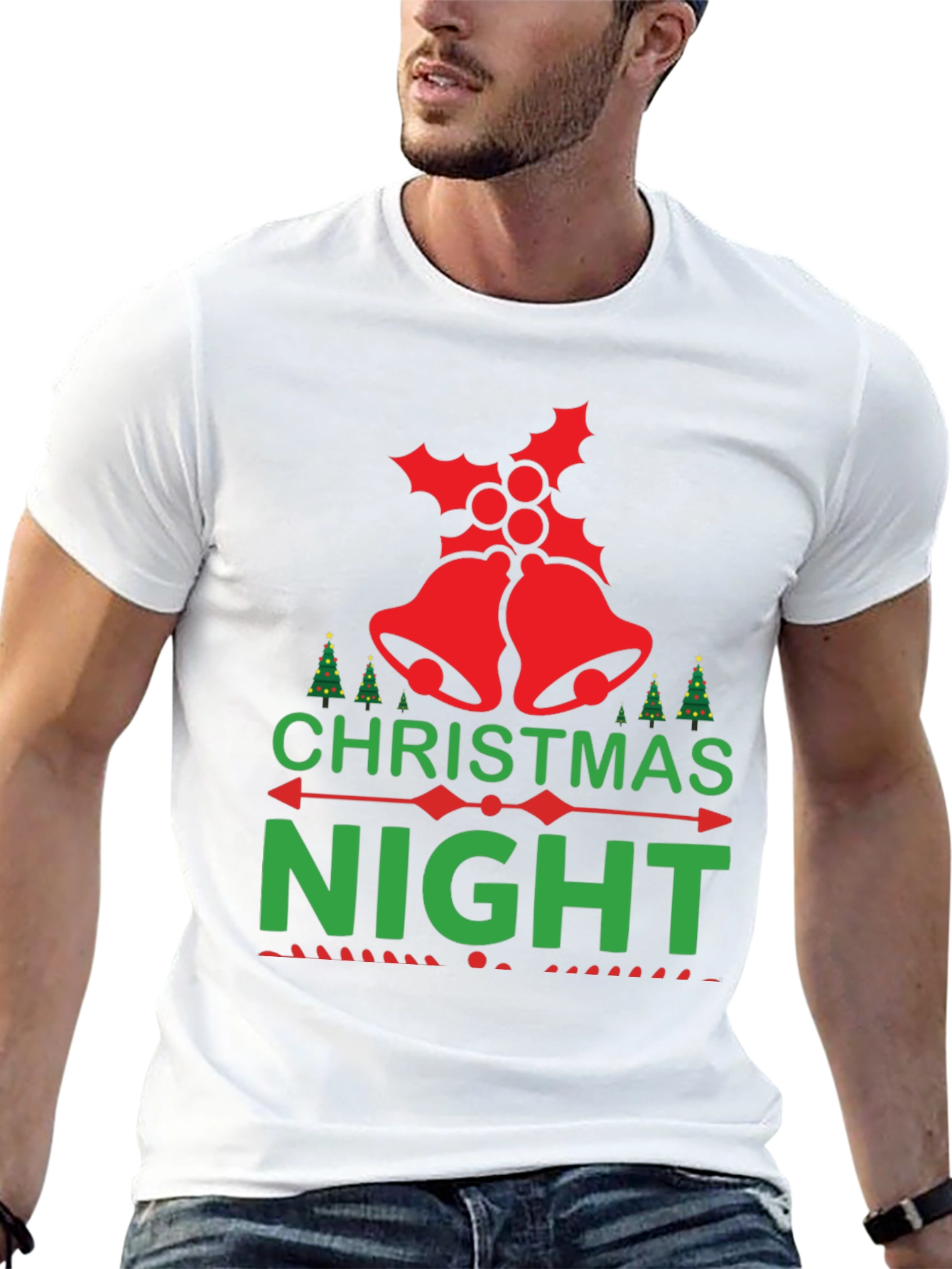 Christmas Night Graphic Tee