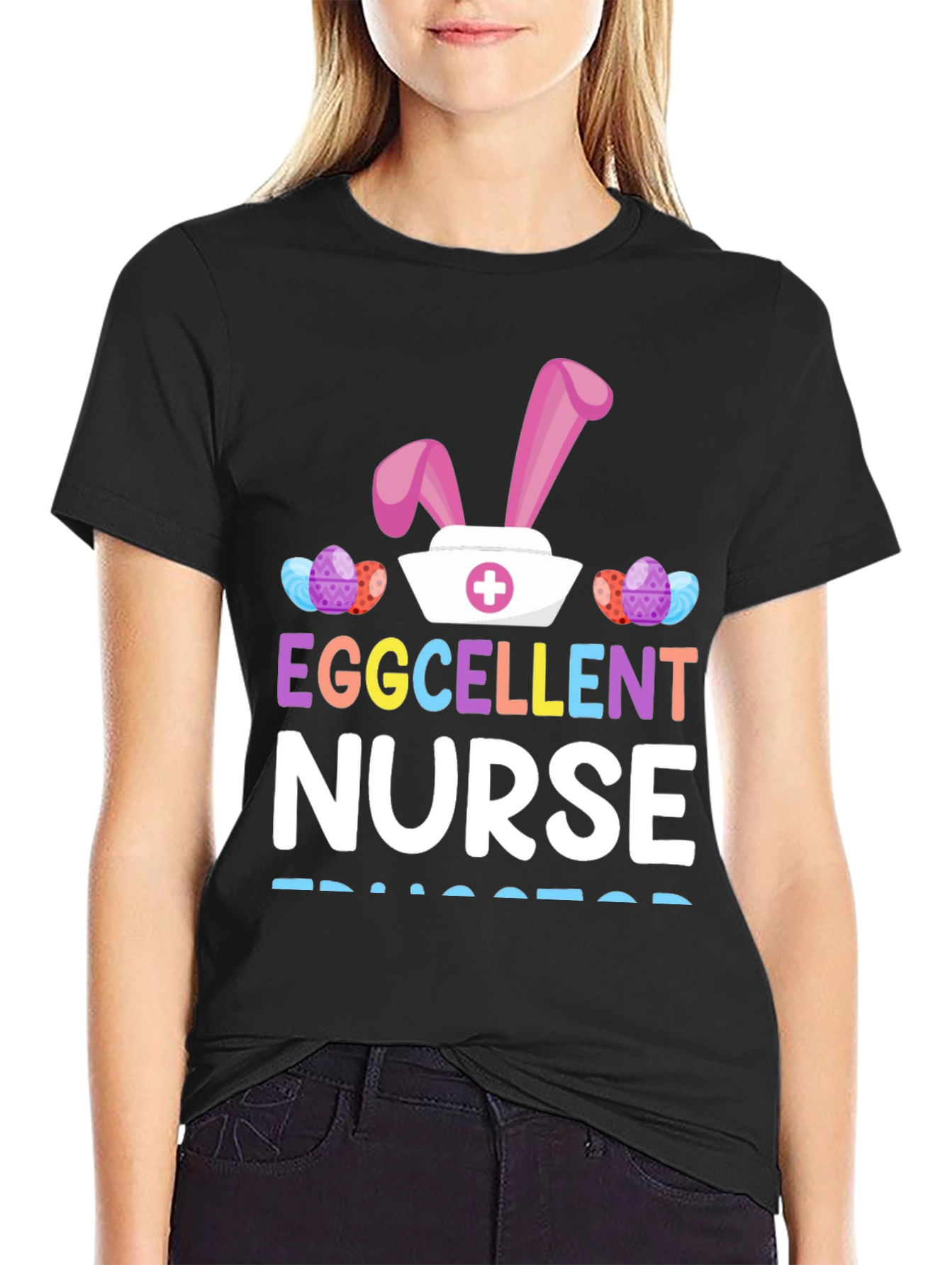 Eggcellent Nurse Easter T-Shirt