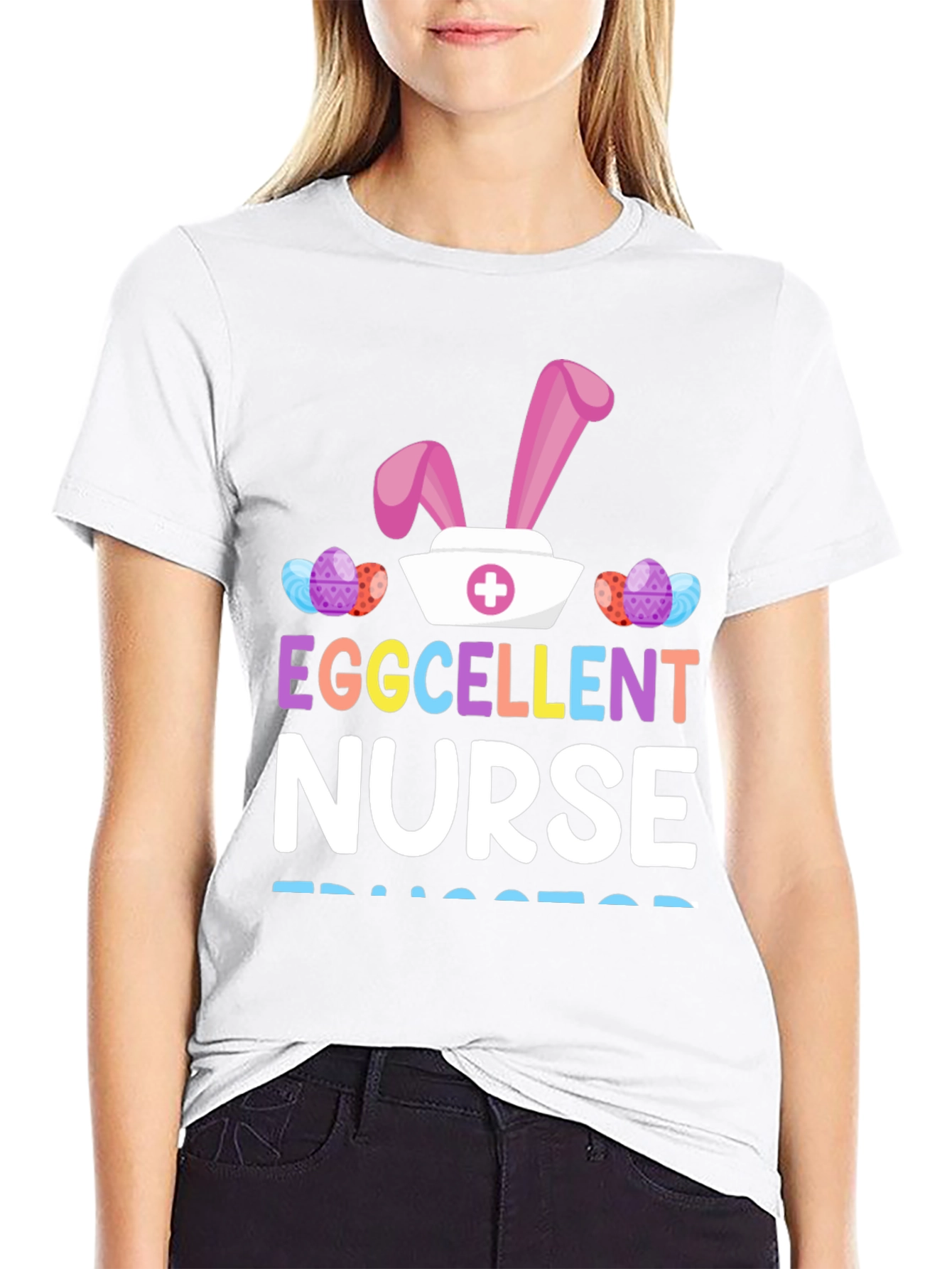 Eggcellent Nurse Easter T-Shirt