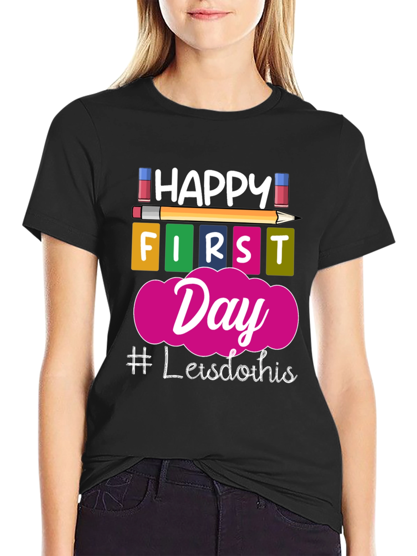 Happy First Day School T-Shirt