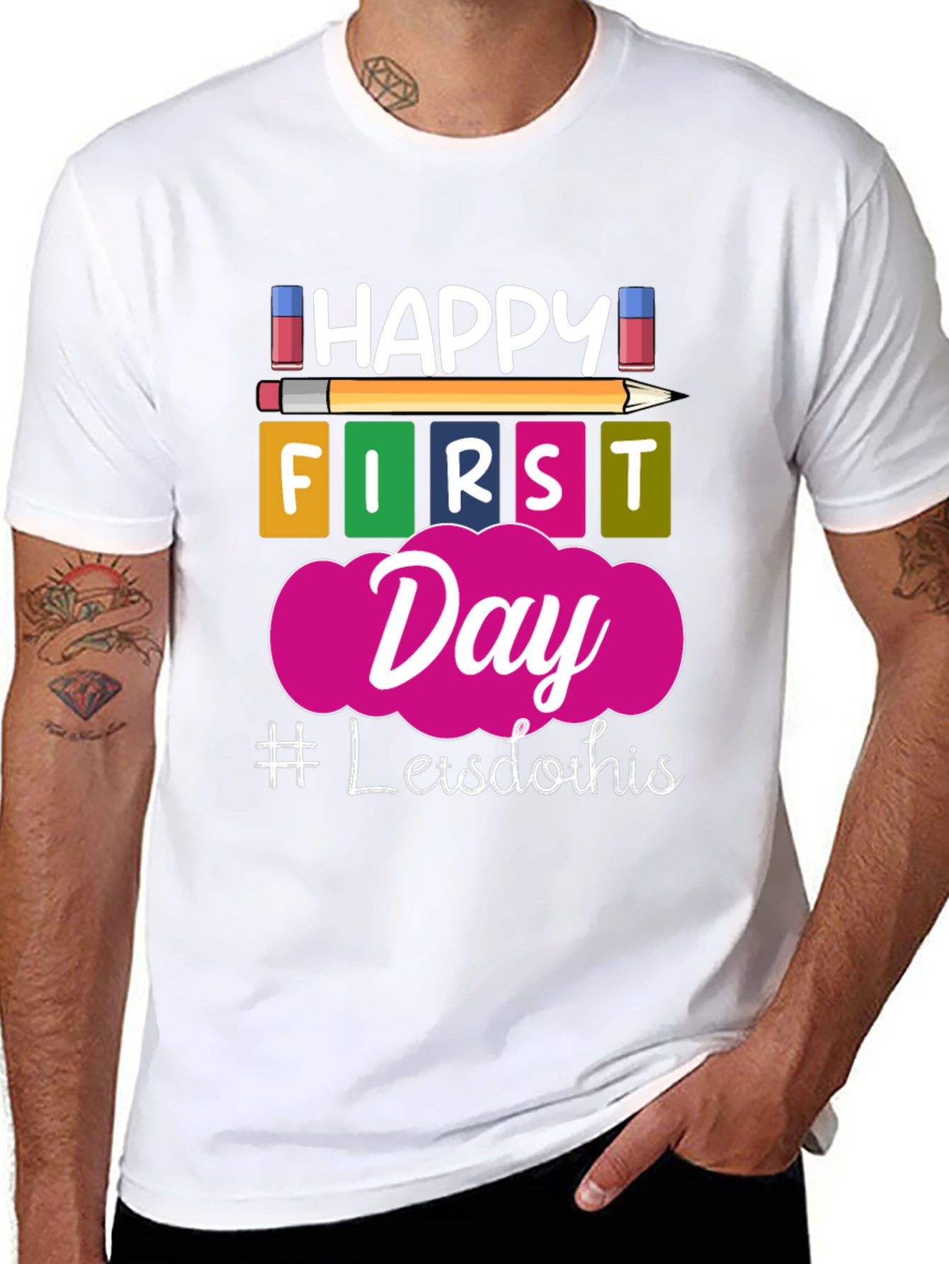 Happy First Day School T-Shirt
