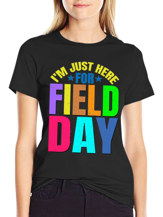 Field Day T-Shirt - Colorful Graphic Tee for Fun Events!