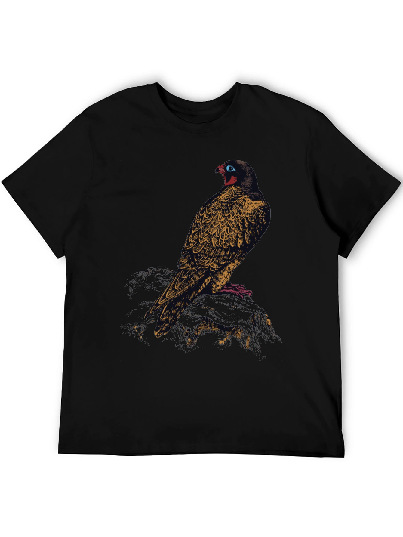 Raven Graphic Black T-Shirt