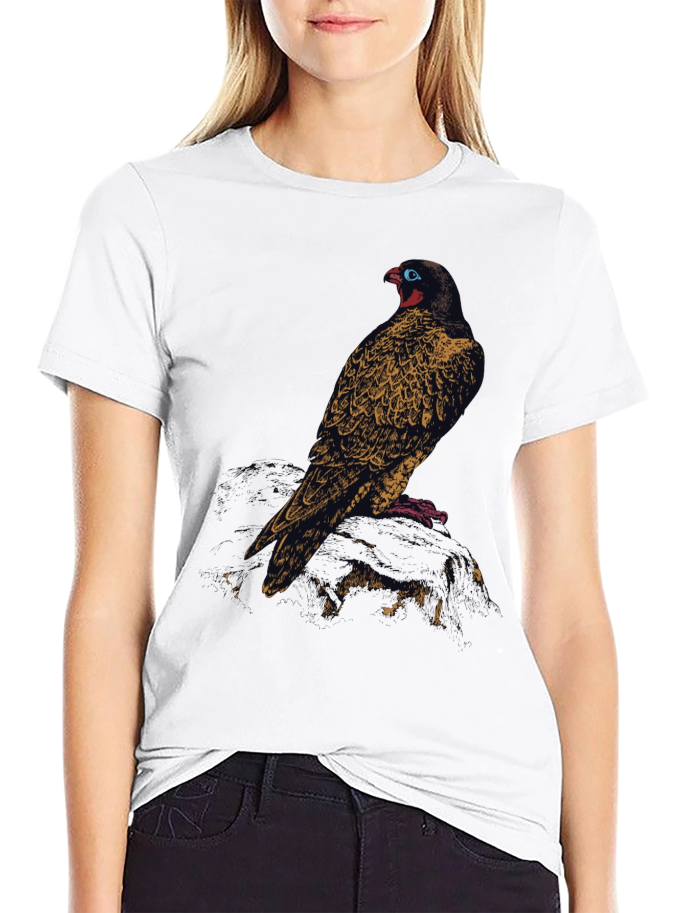 Raven Graphic Black T-Shirt