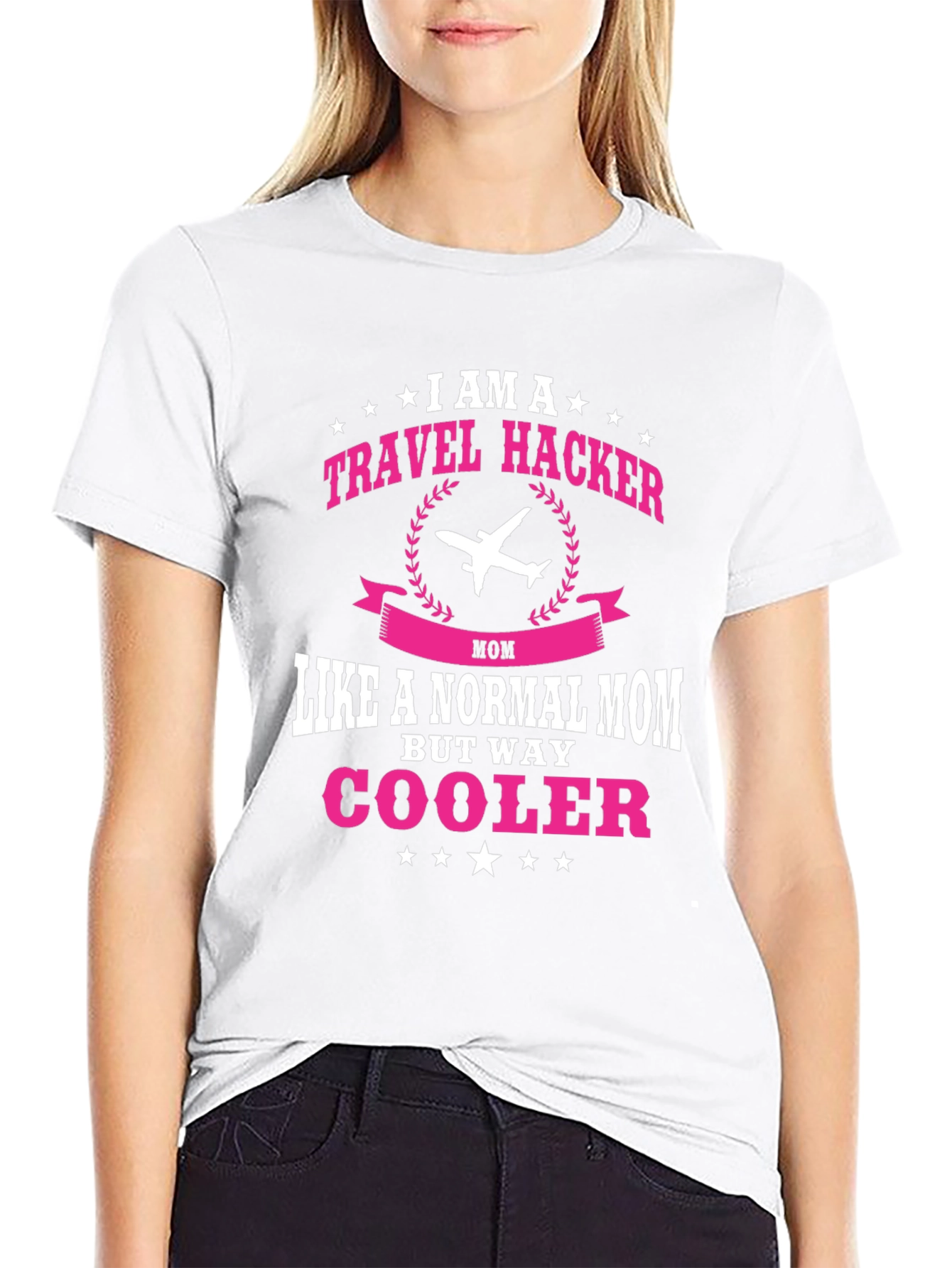 Travel Hacker Mom Graphic Tee