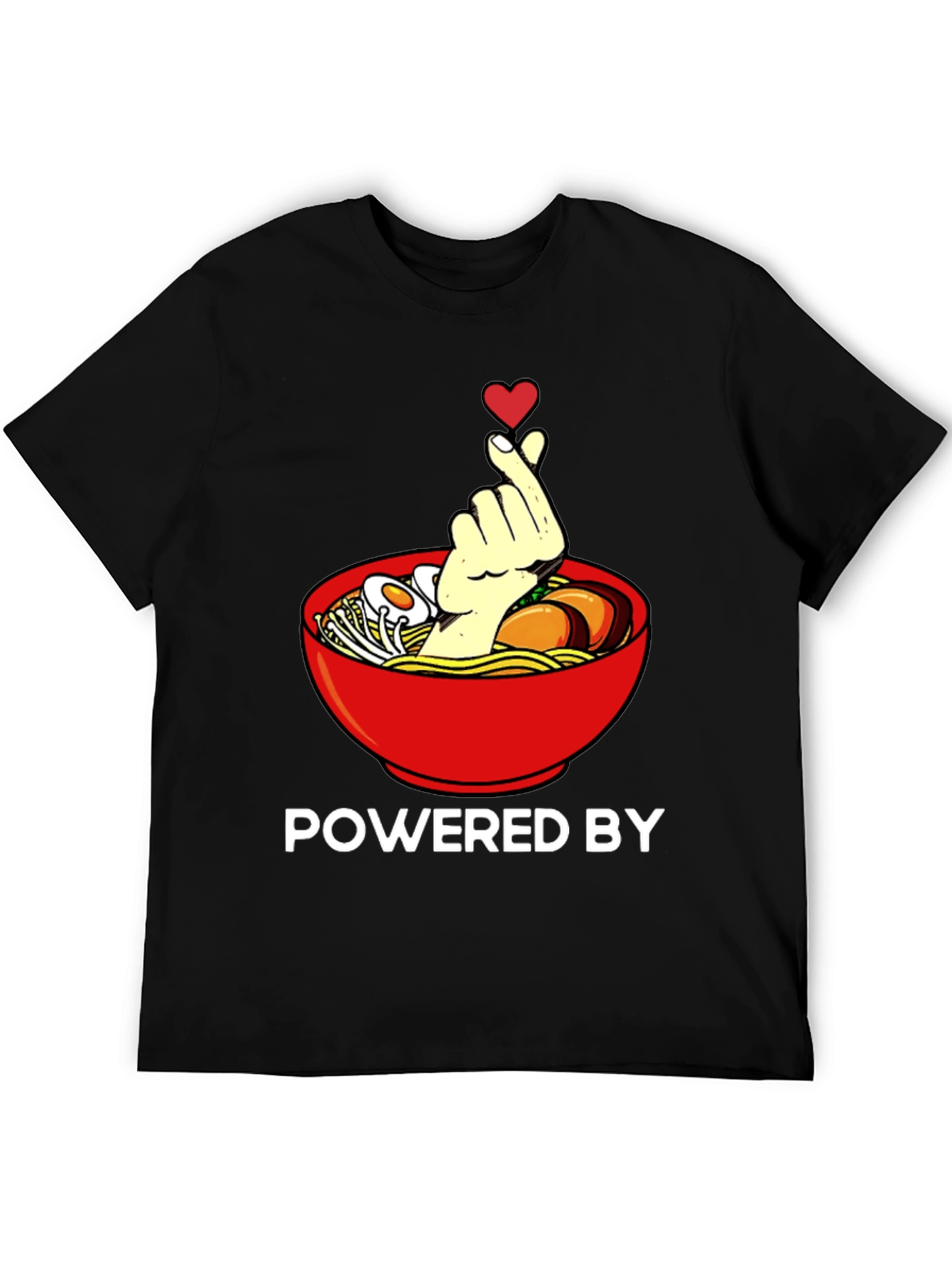 Ramen Lover T-Shirt - Powered By Noodles