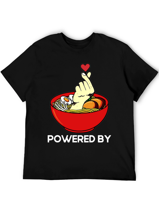 Ramen Lover T-Shirt - Powered By Noodles