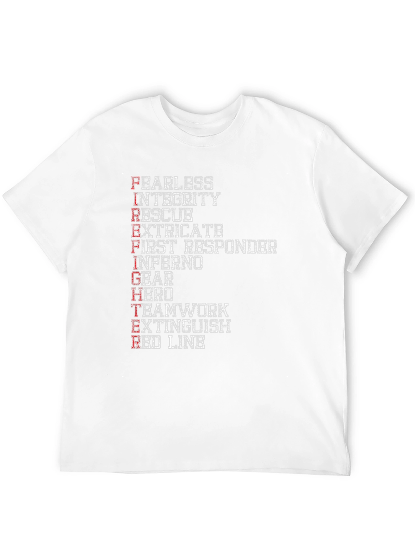 Firefighter Acronym Graphic Tee