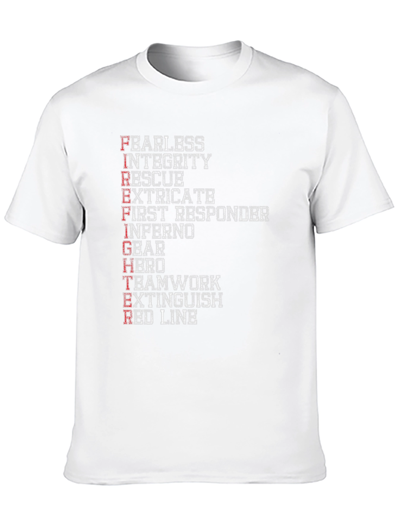 Firefighter Acronym Graphic Tee