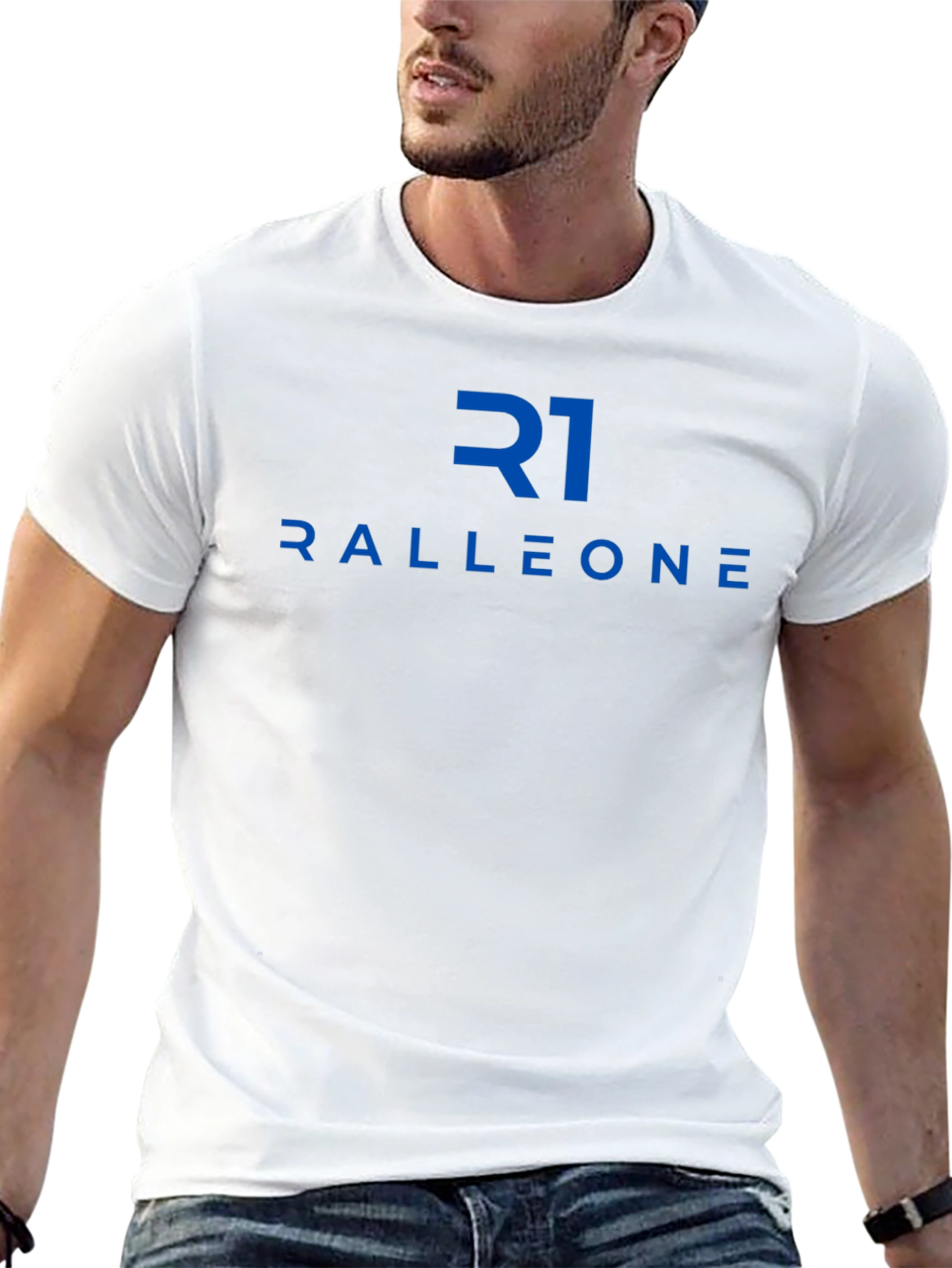 Ralleone R1 Black Graphic Tee