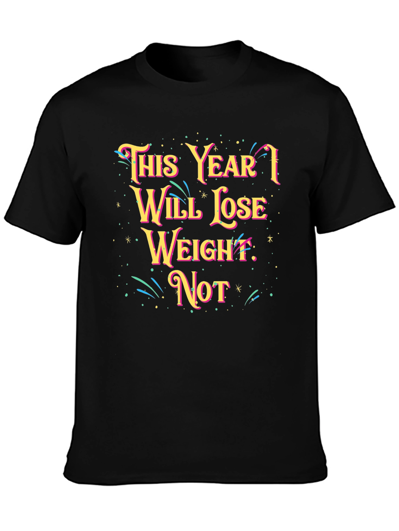 Funny Weight Loss Resolution T-Shirt