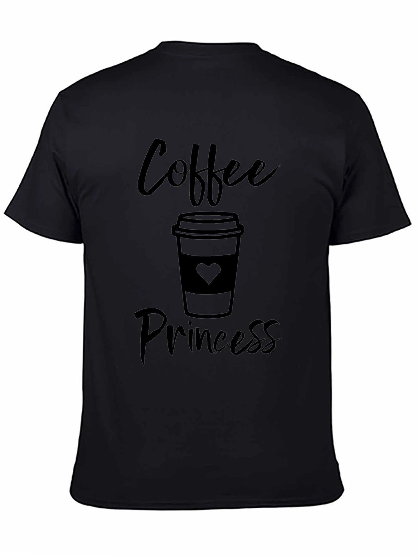 Coffee Princess Black T-Shirt
