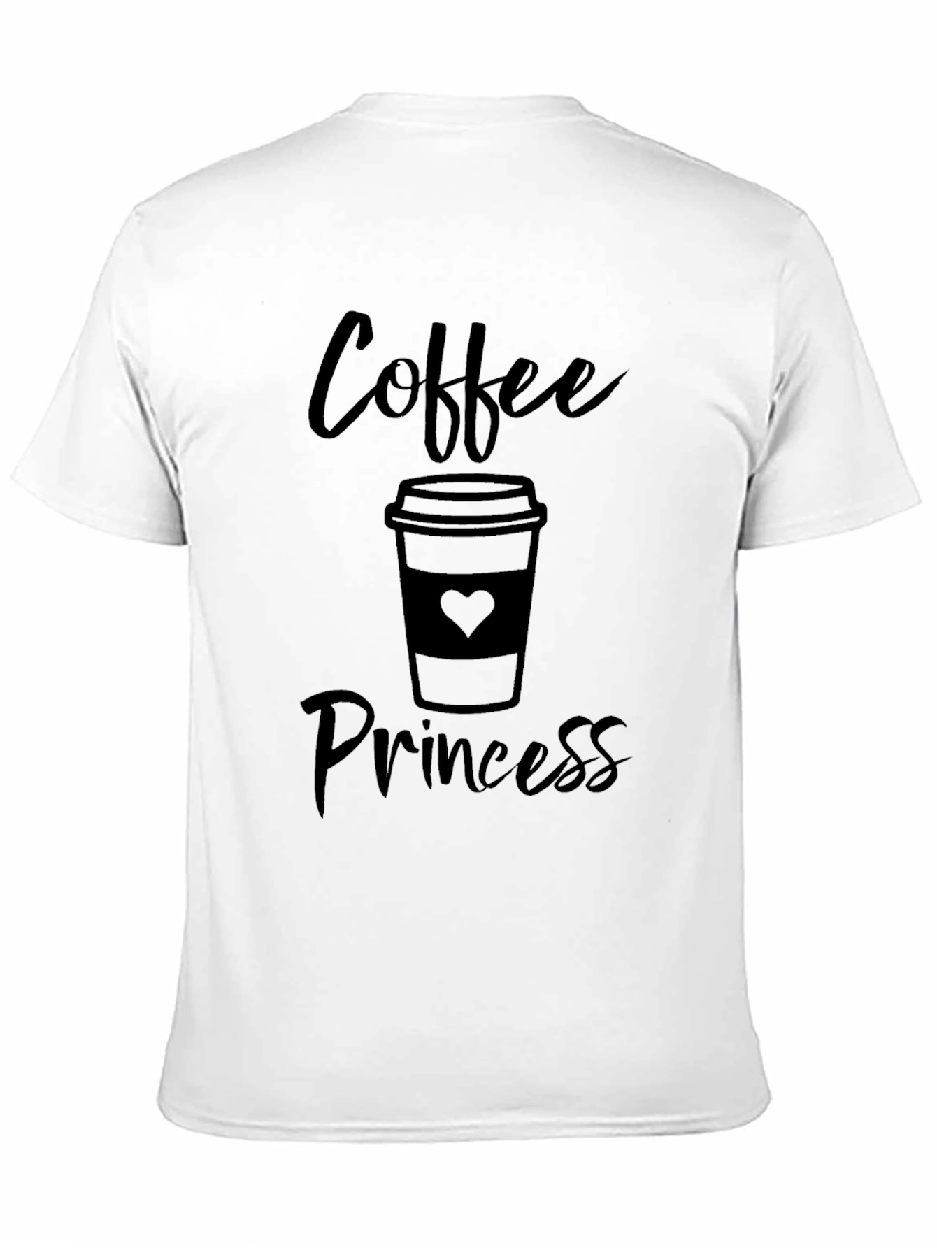 Coffee Princess Black T-Shirt