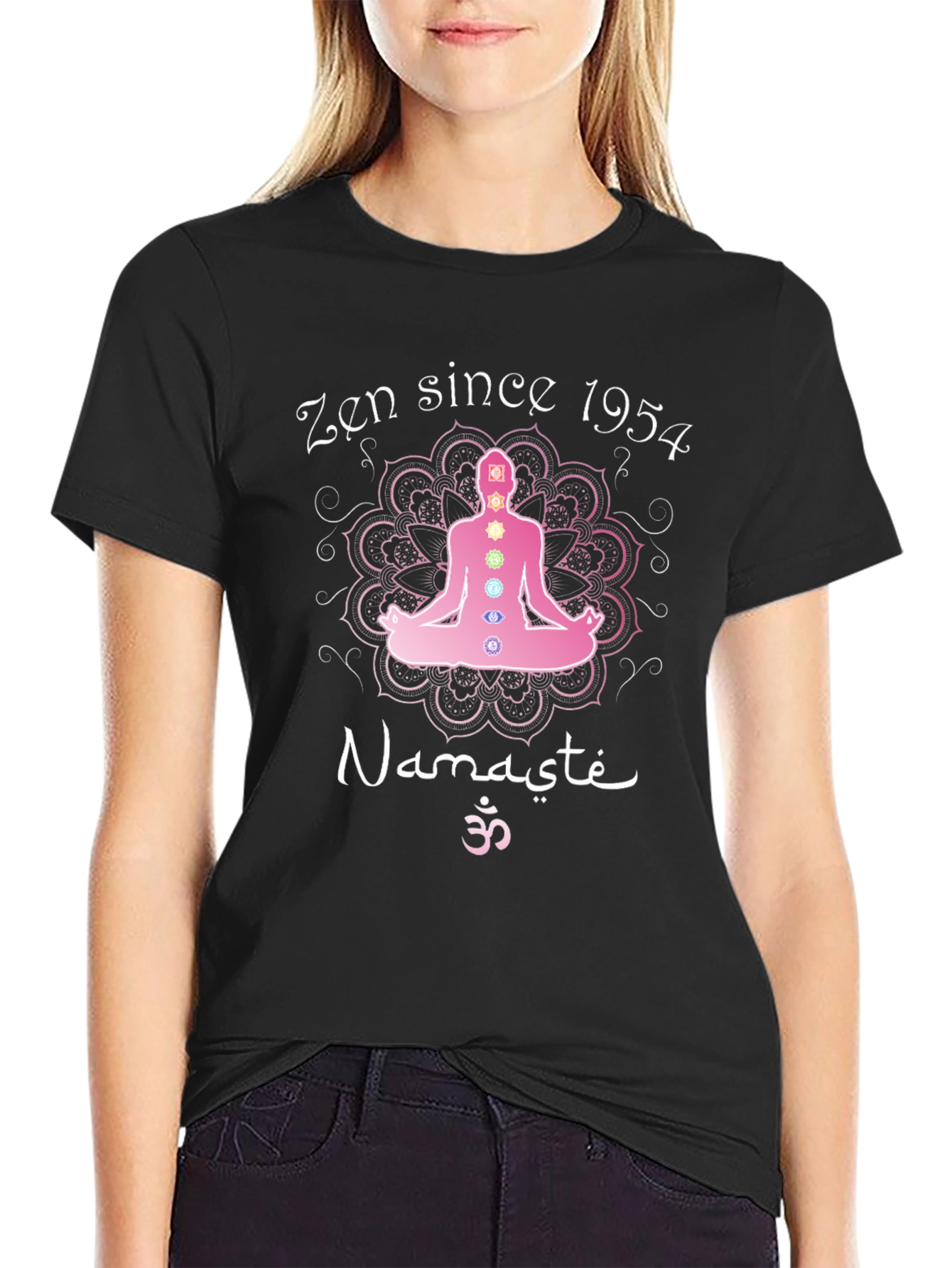 Zen Since 1954 Namaste Meditation T-Shirt