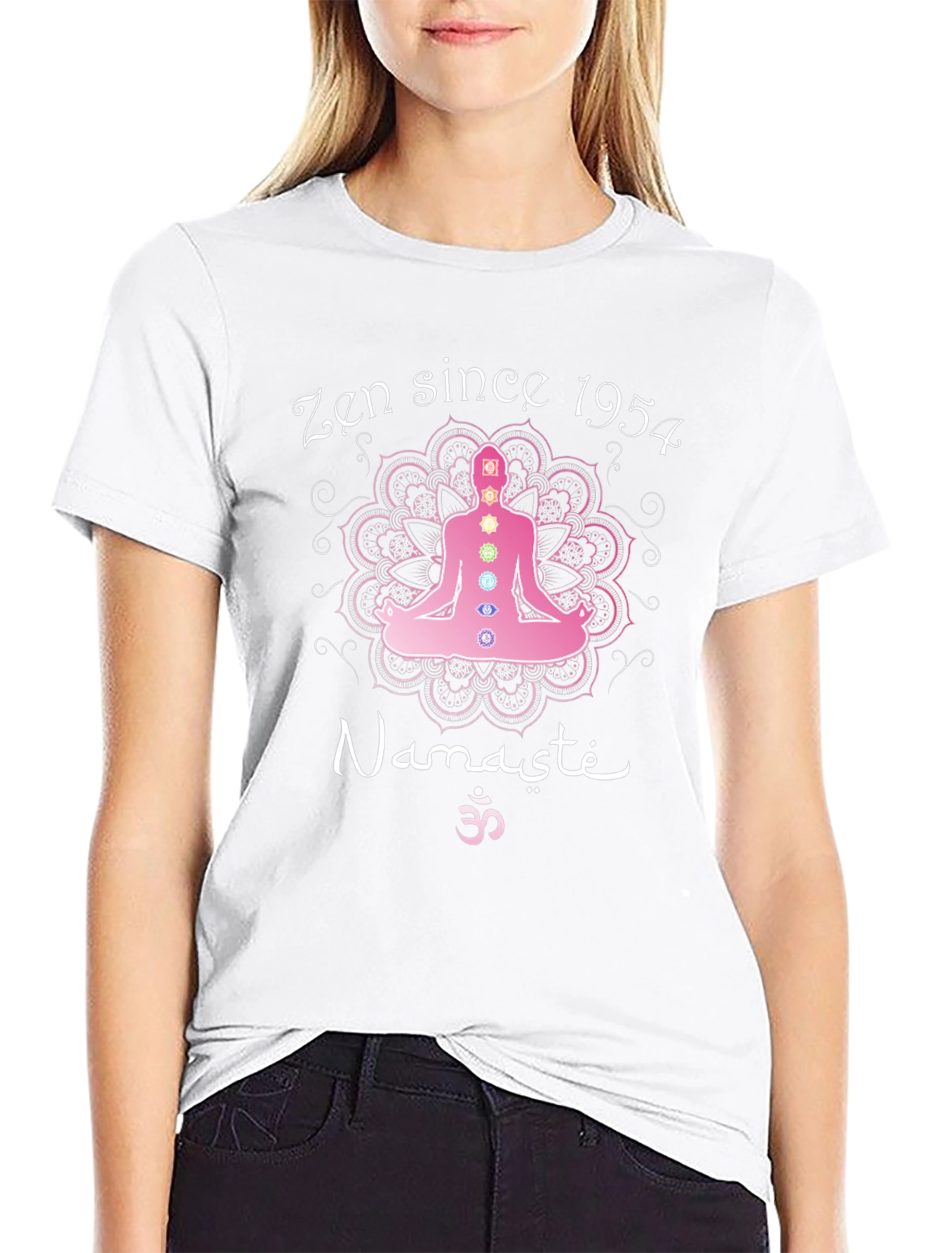 Zen Since 1954 Namaste Meditation T-Shirt