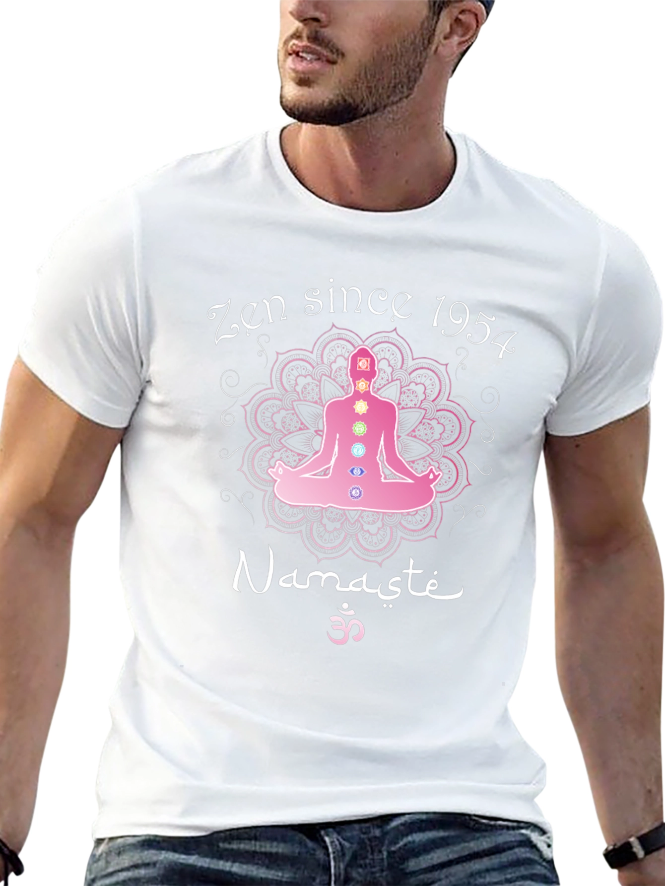 Zen Since 1954 Namaste Meditation T-Shirt