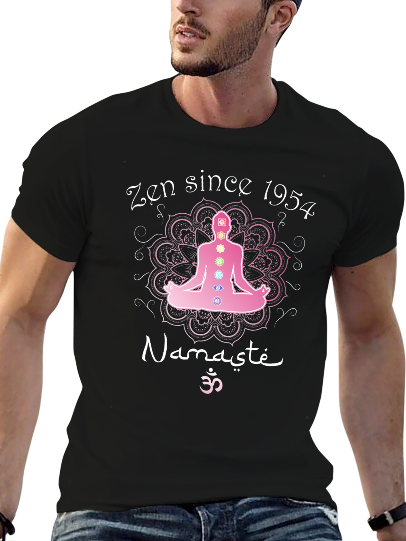 Zen Since 1954 Namaste Meditation T-Shirt