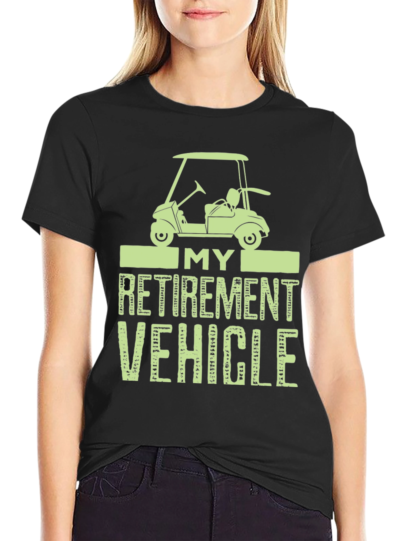 My Retirement Vehicle Funny Golf T-Shirt