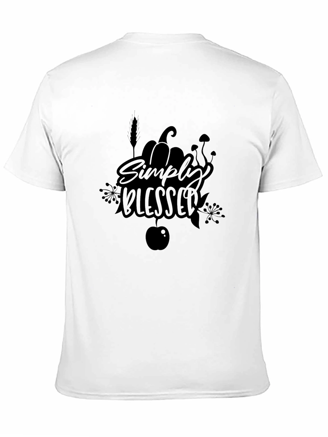 Simply Blessed Black T-Shirt