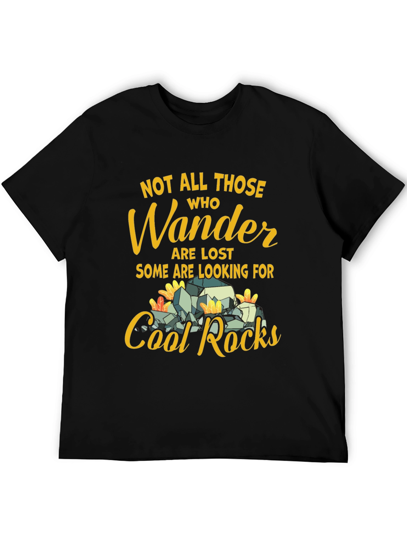 Wander Cool Rocks T-Shirt - Find Your Adventure!