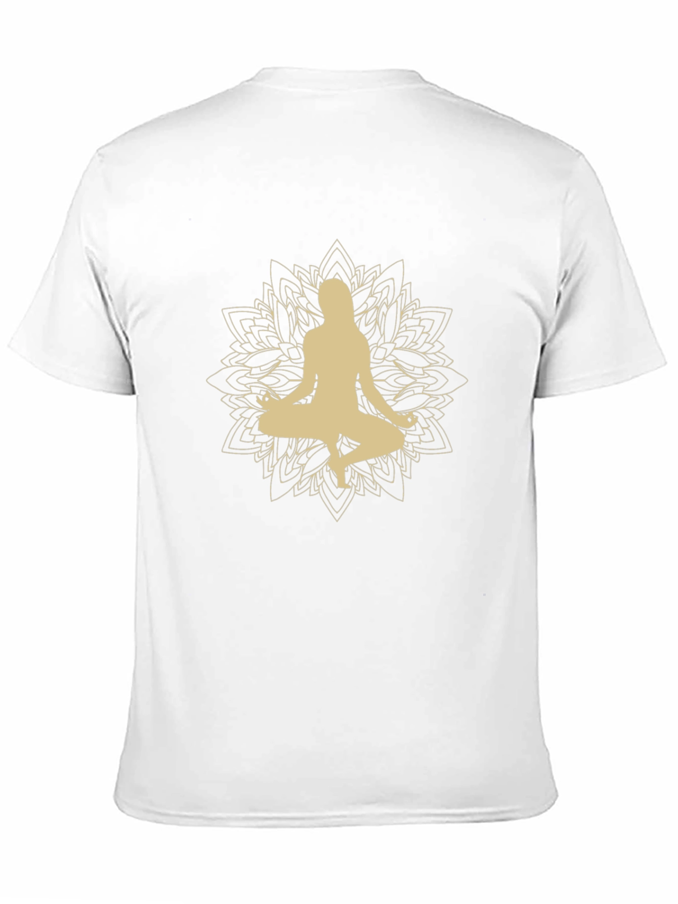 Yoga Mandala Graphic T-Shirt