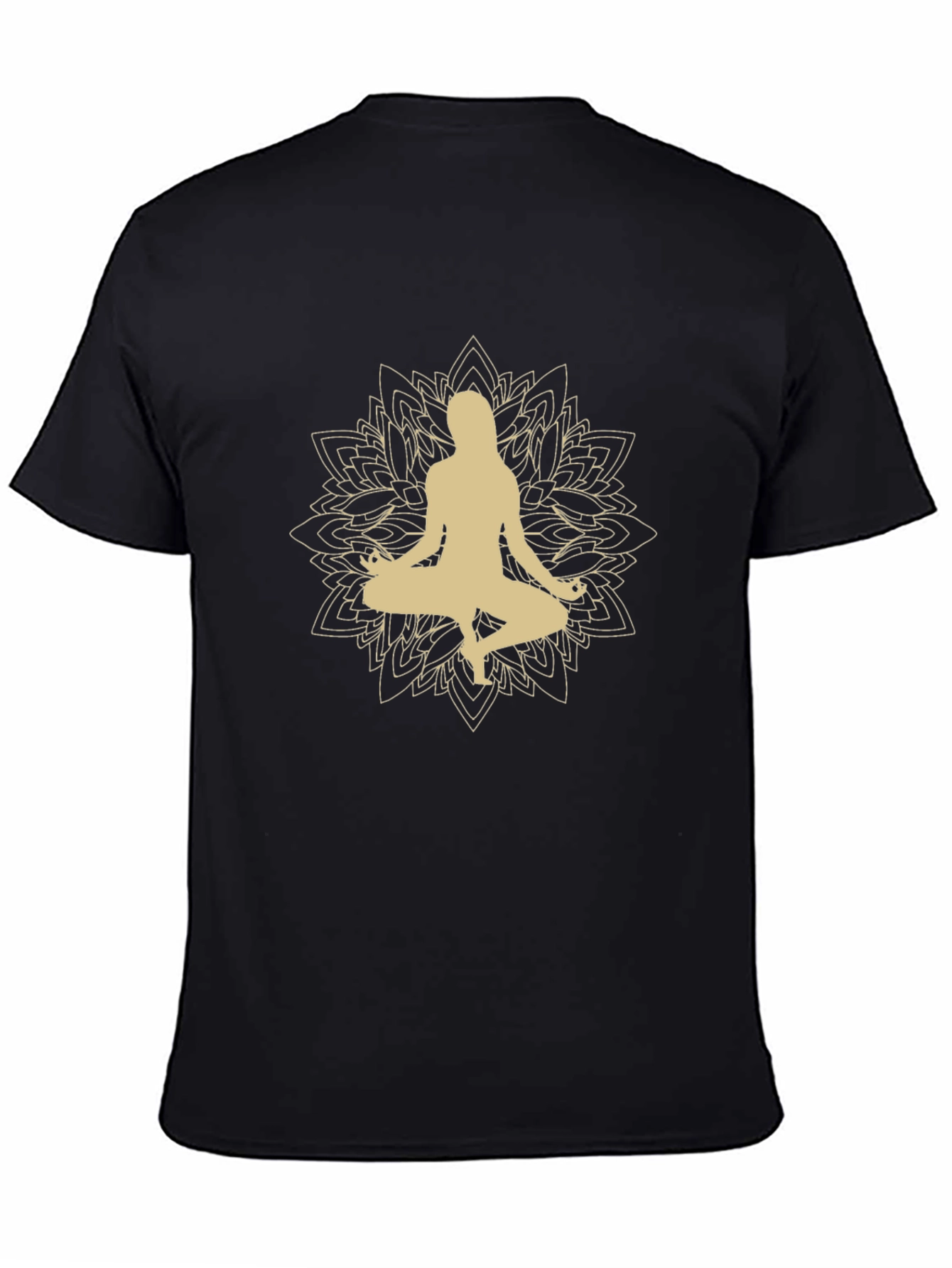 Yoga Mandala Graphic T-Shirt