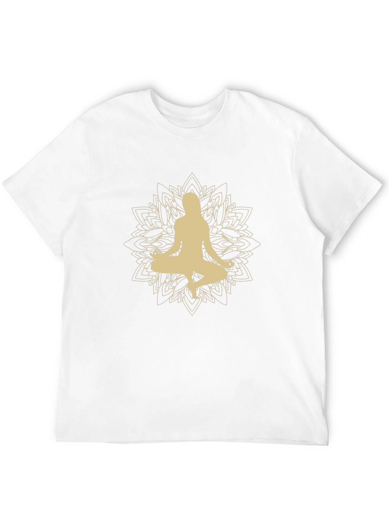 Yoga Mandala Graphic T-Shirt