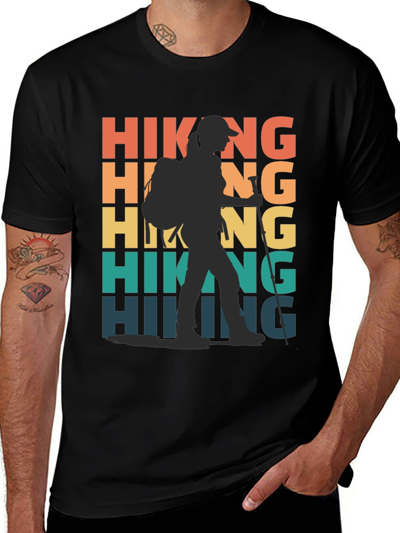 Hiking Adventure T-Shirt: Retro Style