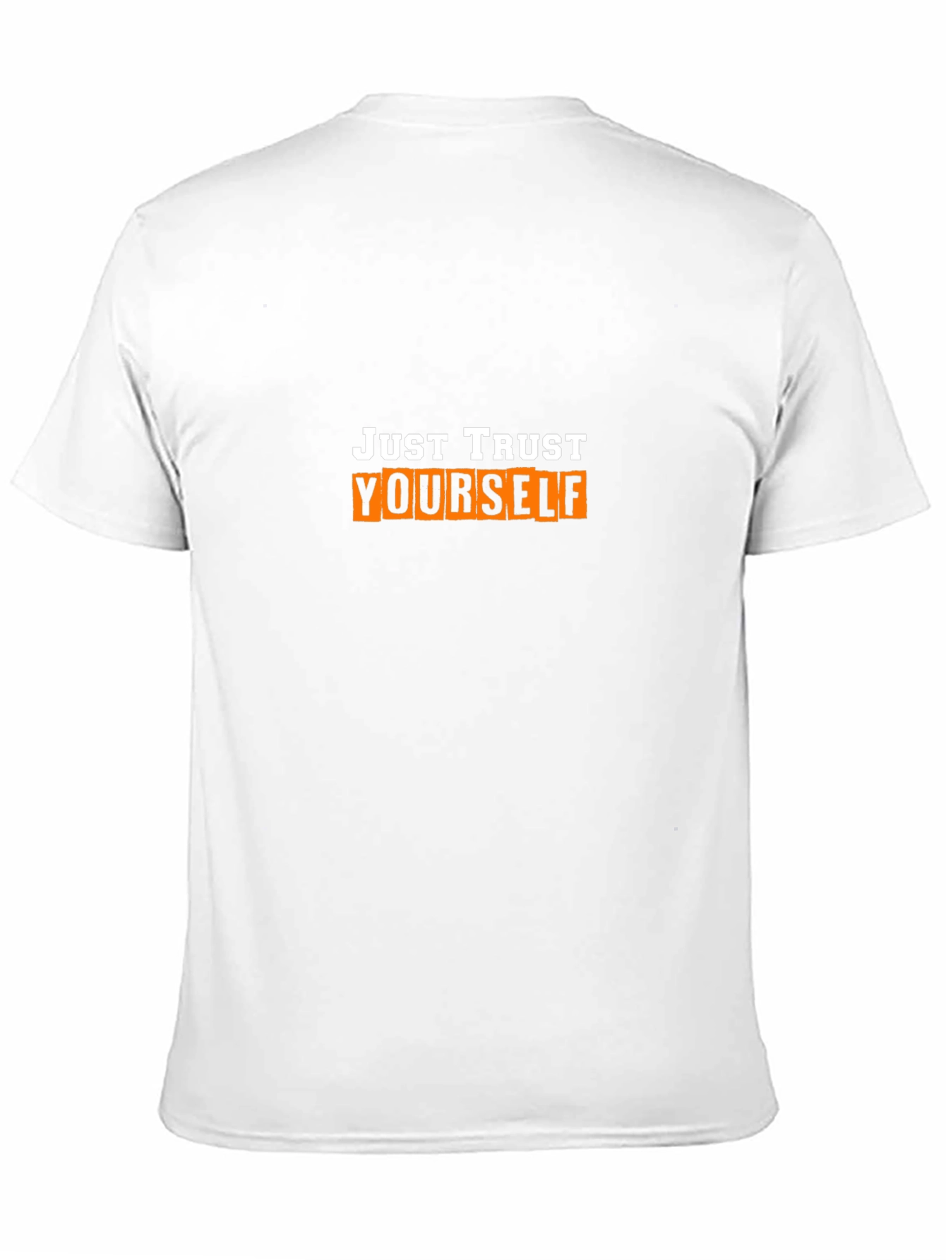Just Trust Yourself Graphic Tee - Soft Black T-Shirt