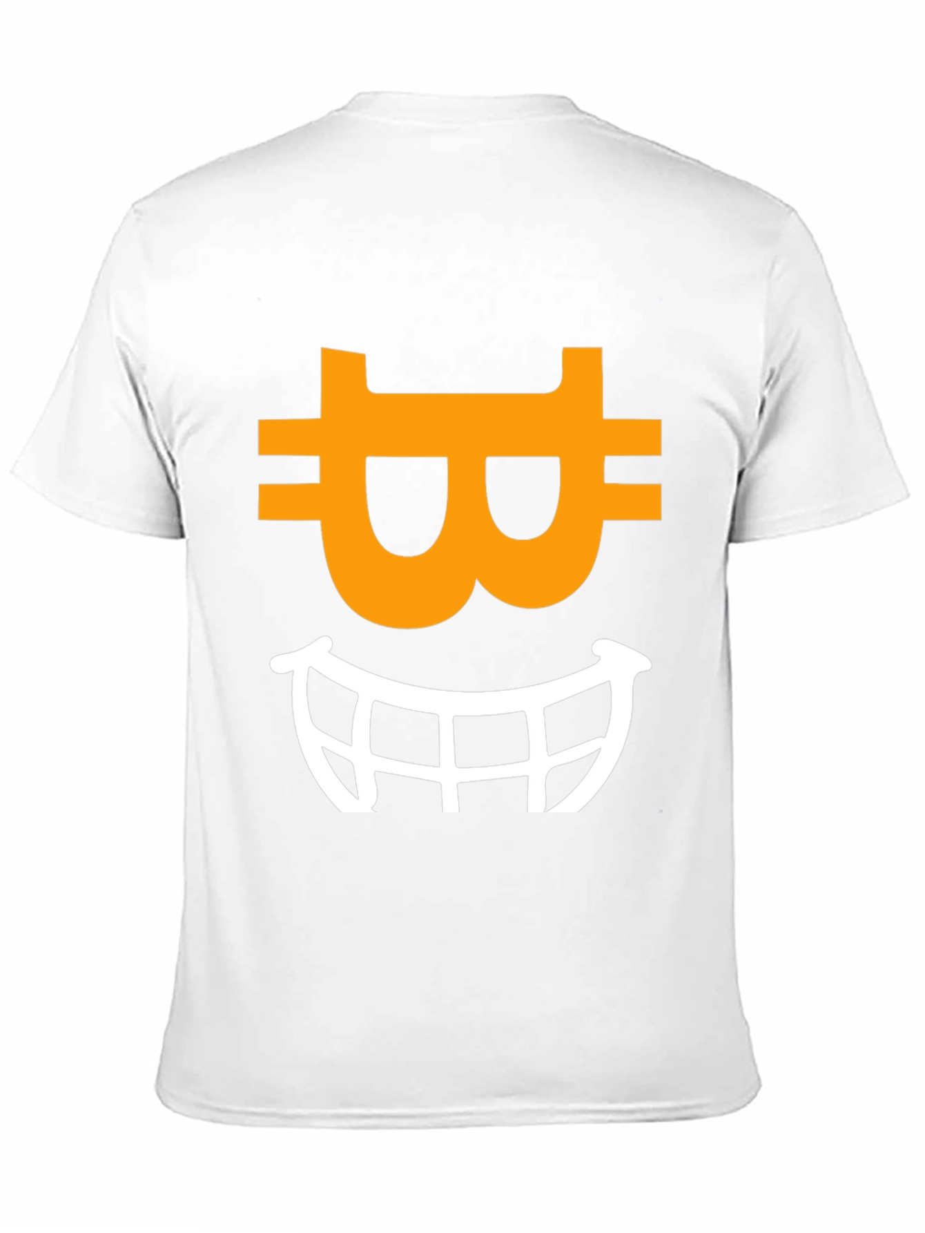 Bitcoin Smile Graphic Tee - Crypto Enthusiast Apparel
