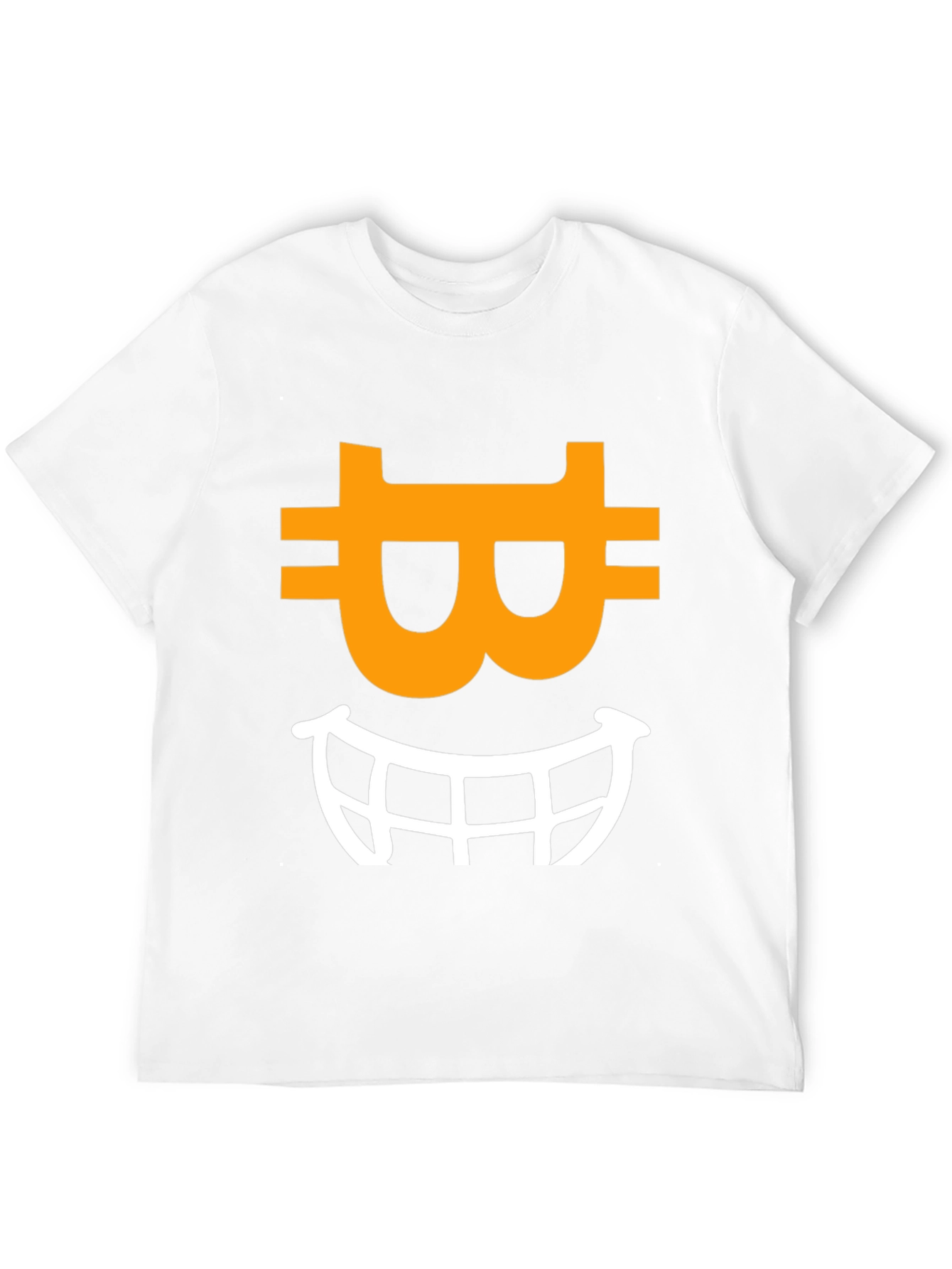 Bitcoin Smile Graphic Tee - Crypto Enthusiast Apparel